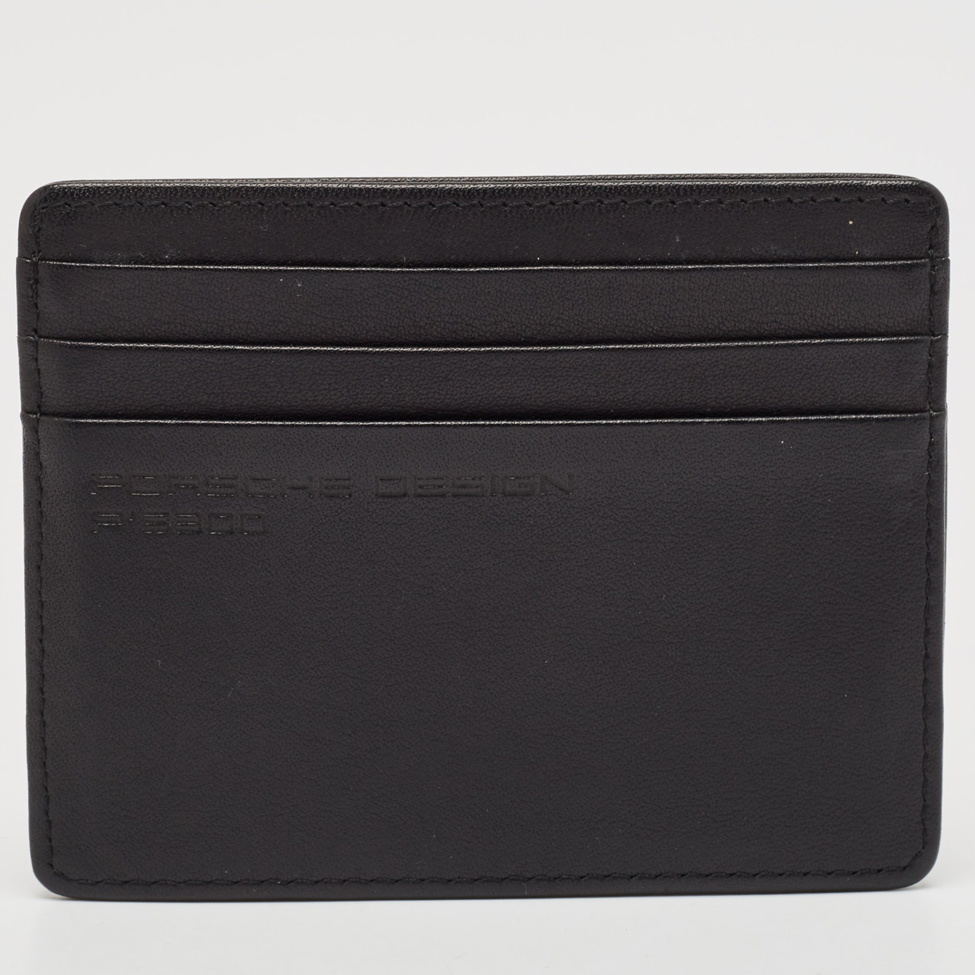 

Porsche Design Black Leather Card Holder