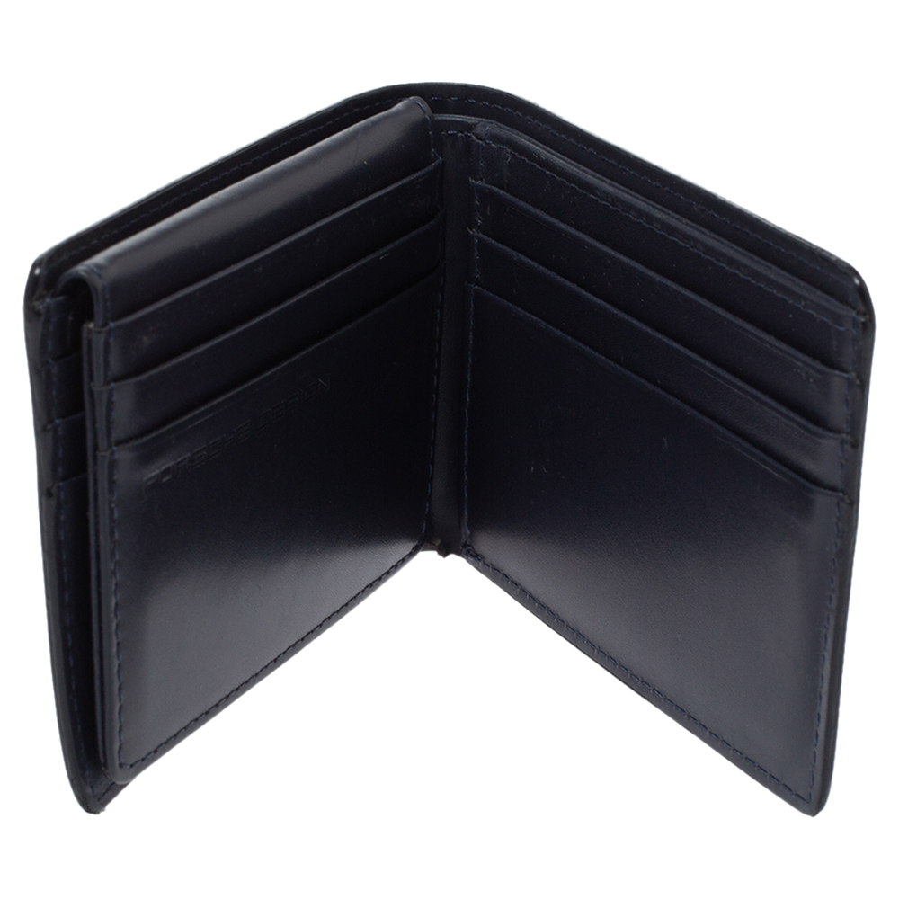 

Porsche Design Blue Leather Touch H8 Bifold Wallet