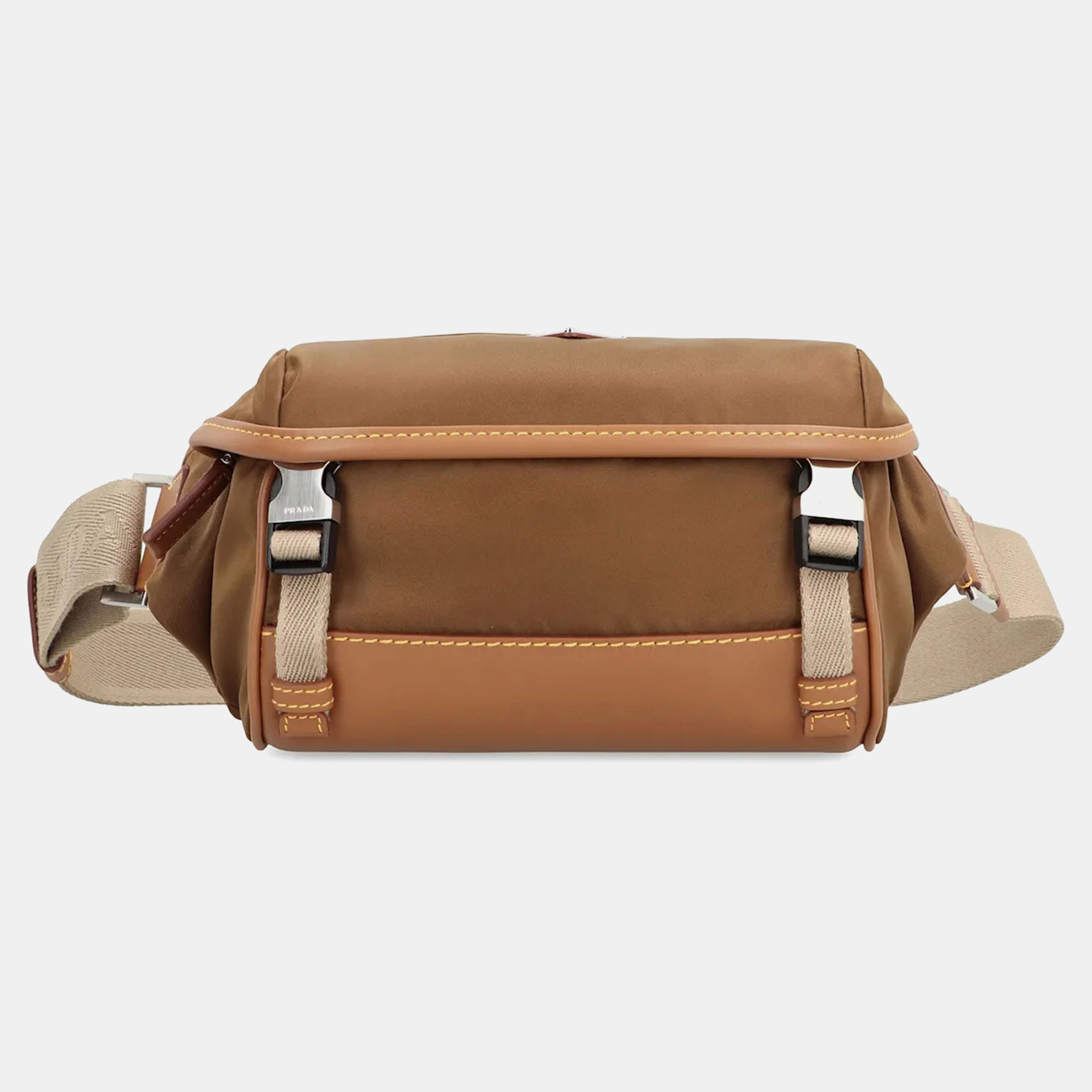 

Prada Brown Re-nylon Messenger Bag