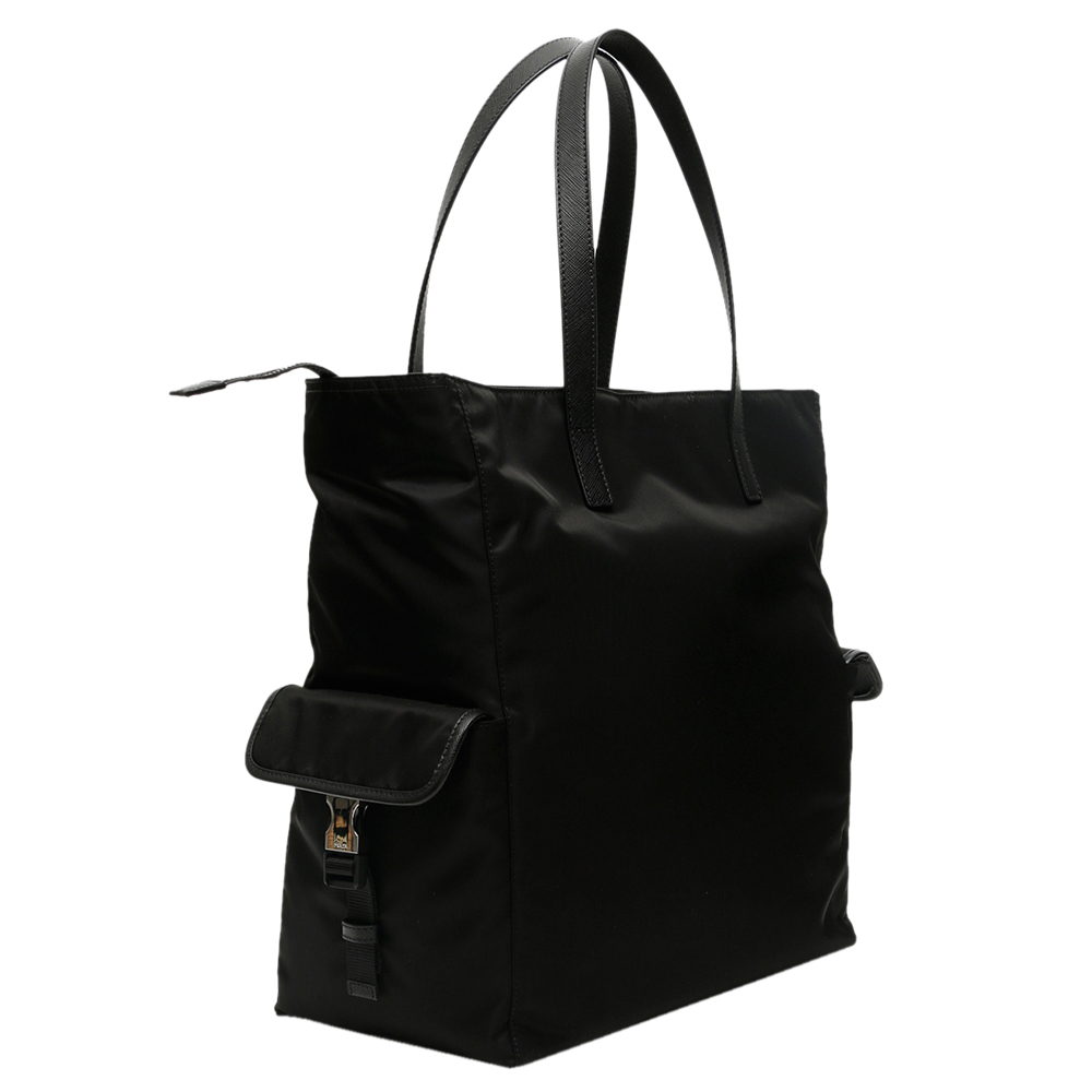 

Prada Black Nylon Tote Bag