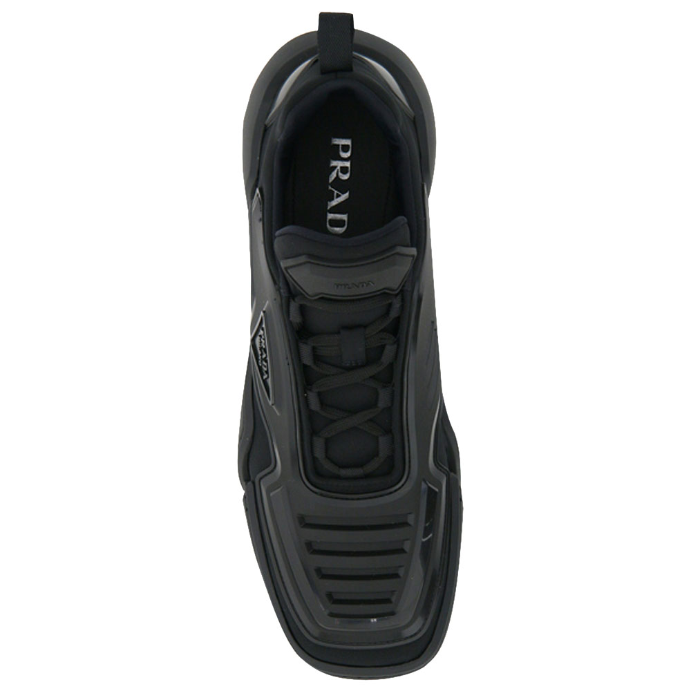 

Prada Black Techno Stretch Sneakers Size EU  US 5