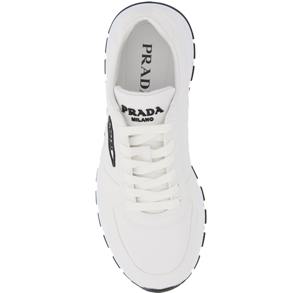 

Prada White Prax 01 Re-Nylon Gabardine Sneakers Size EU