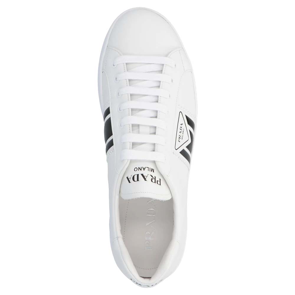 

Prada White New Avenue Sneakers Size EU  UK 9.5