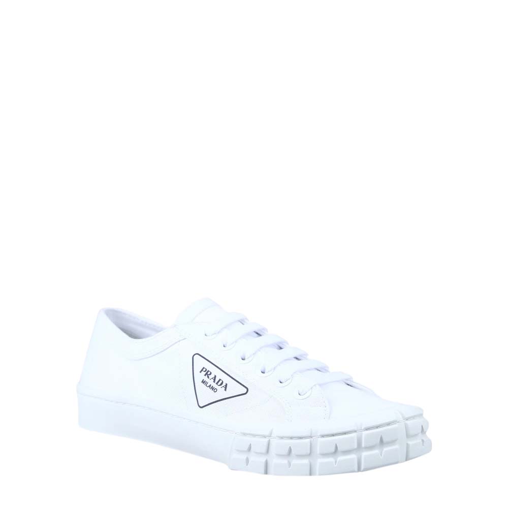 

Prada White Wheel Low-top Sneakers Size EU  UK 8