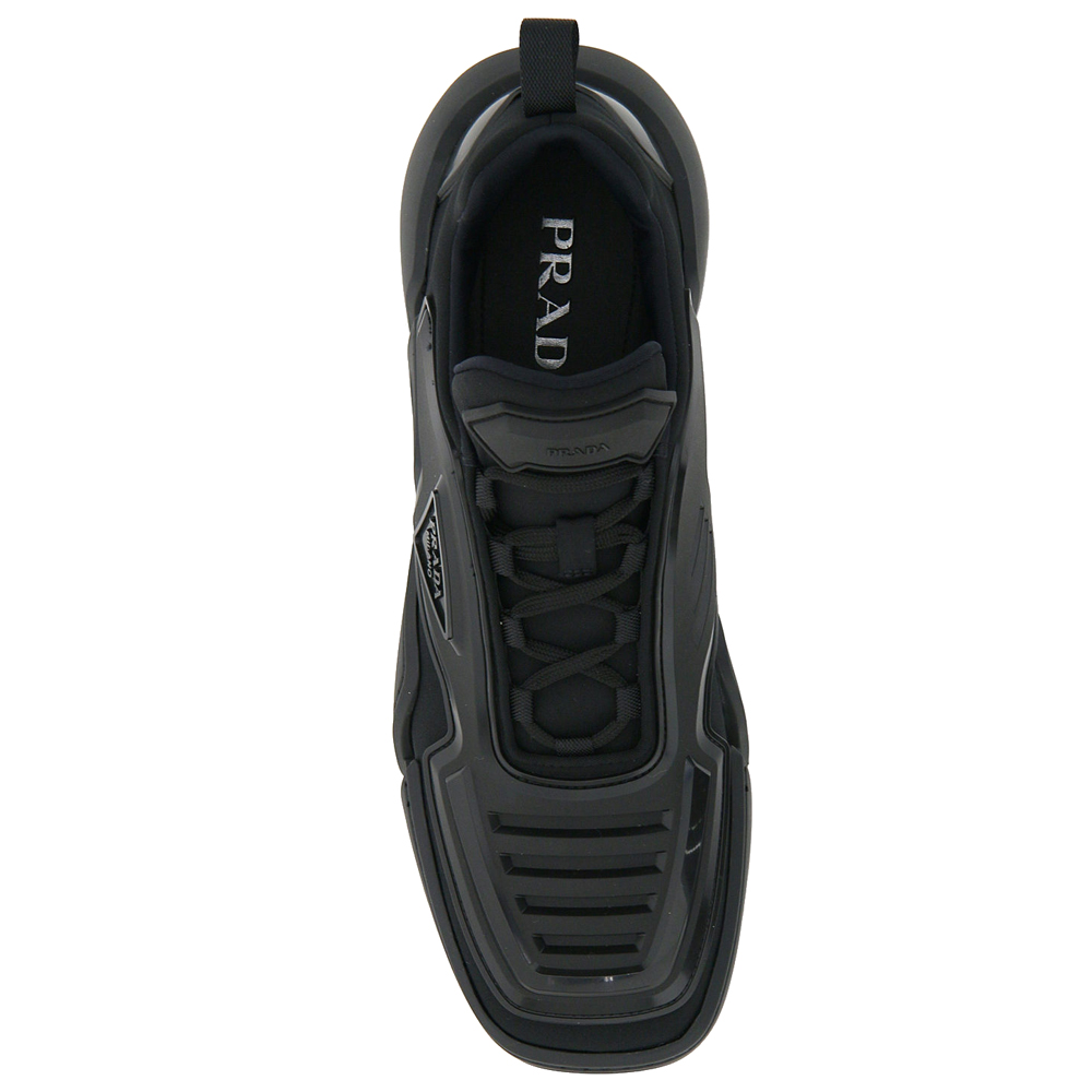 

Prada Black Technical Fabric Sneakers Size EU