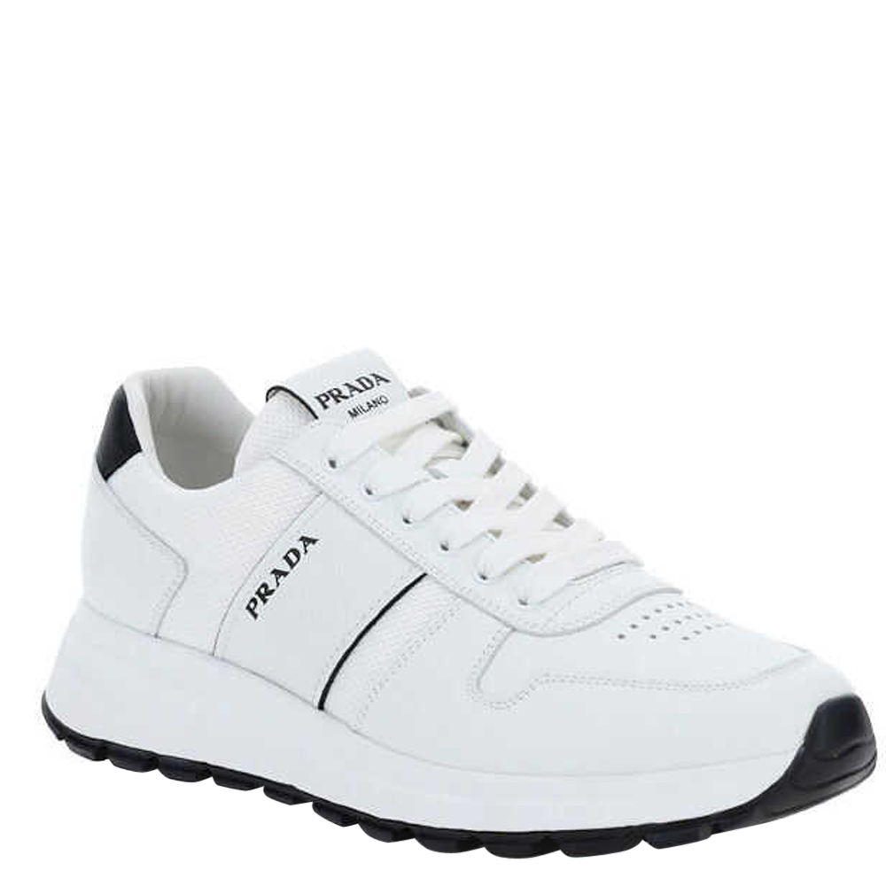 

Prada White PRAX 01 Sneakers Size UK 8/EU