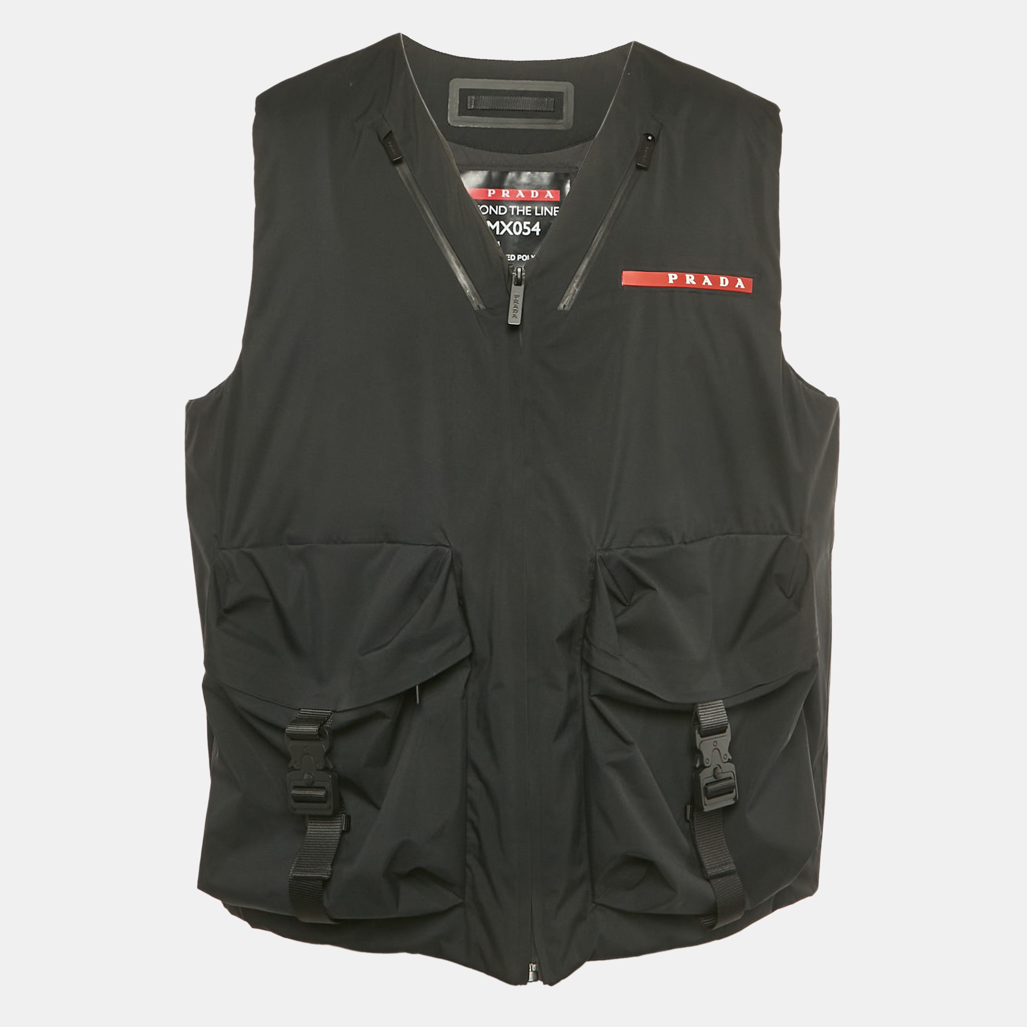 

Prada Sport Black Light Technical Fabric Vest L