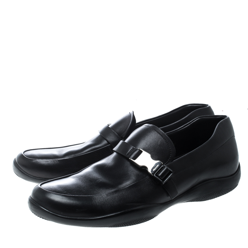 prada buckle shoes