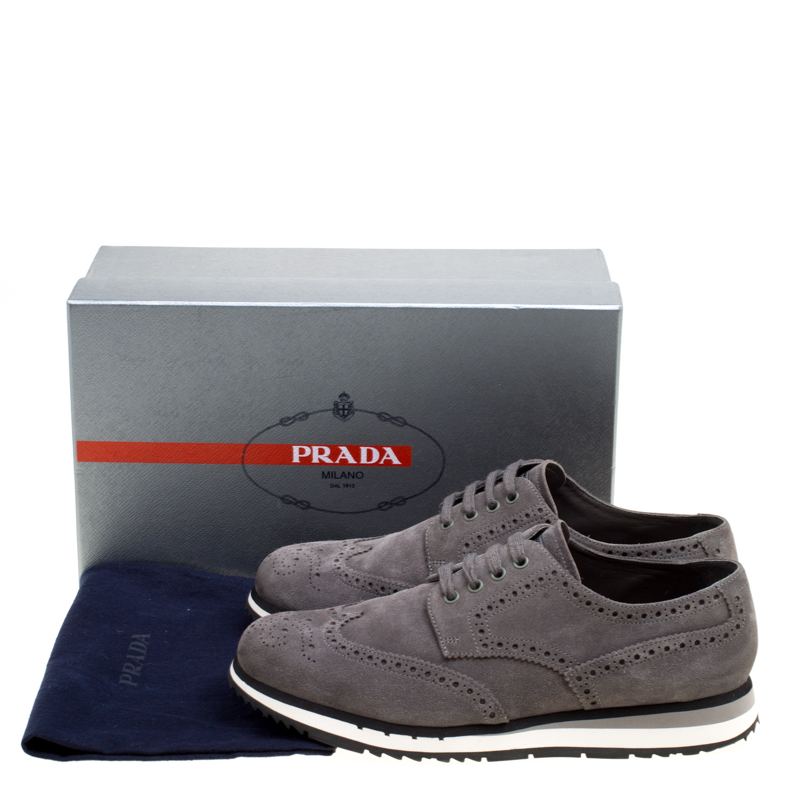prada wingtip sneakers