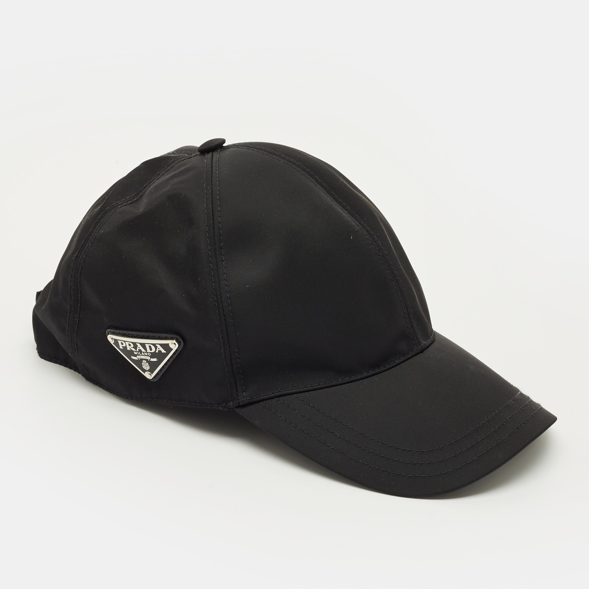 

Prada Black Re-Nylon Baseball Cap