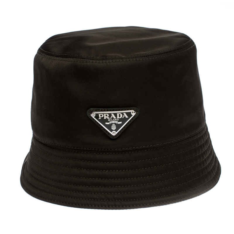 prada nylon rain hat