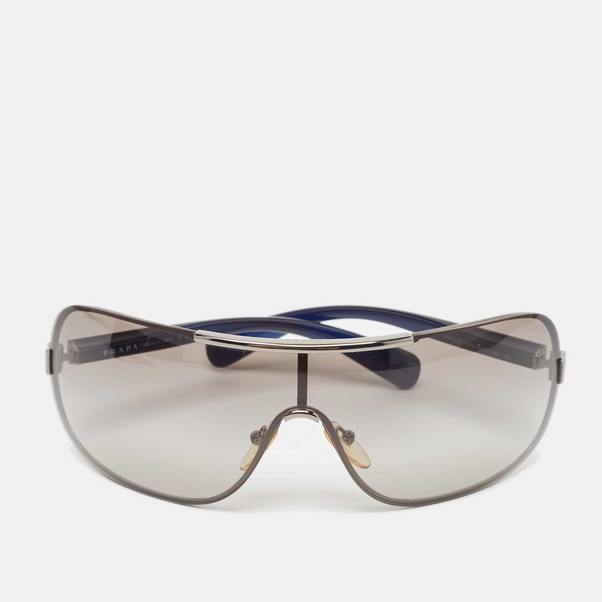 

Prada Black Gradient SPR54O Shield Sunglasses