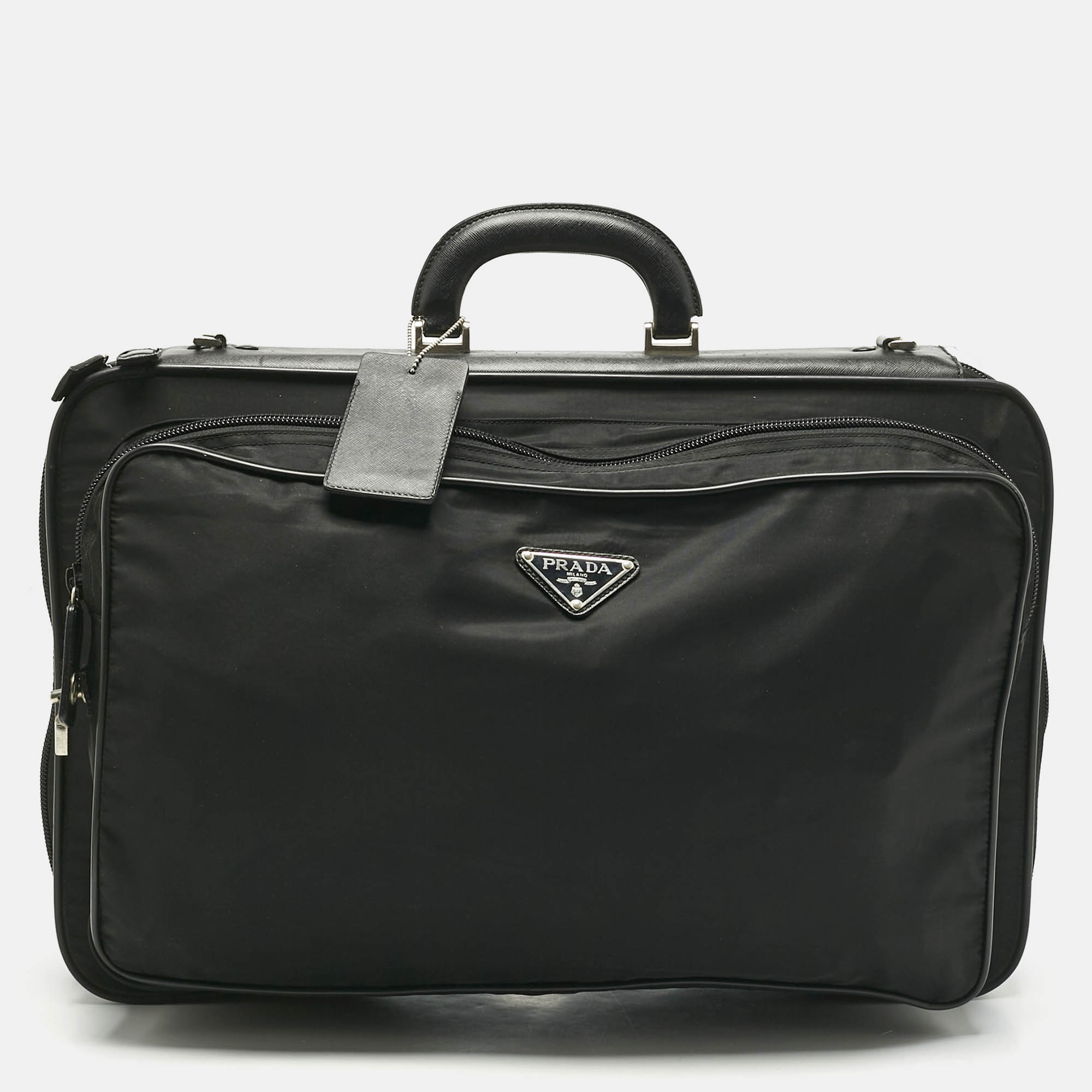 

Prada Black Nylon Travel Garment Bag