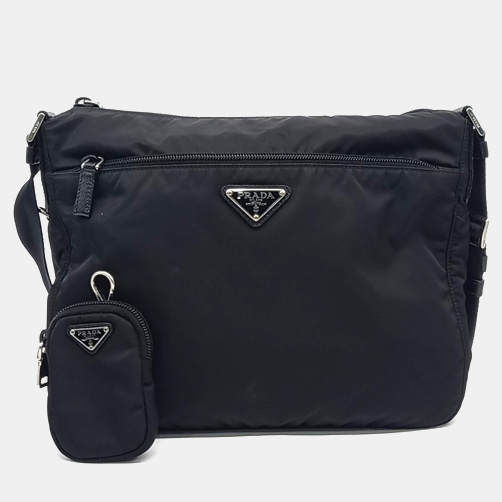 

Prada Black Nylon Re-Nylon Crossbody Bag
