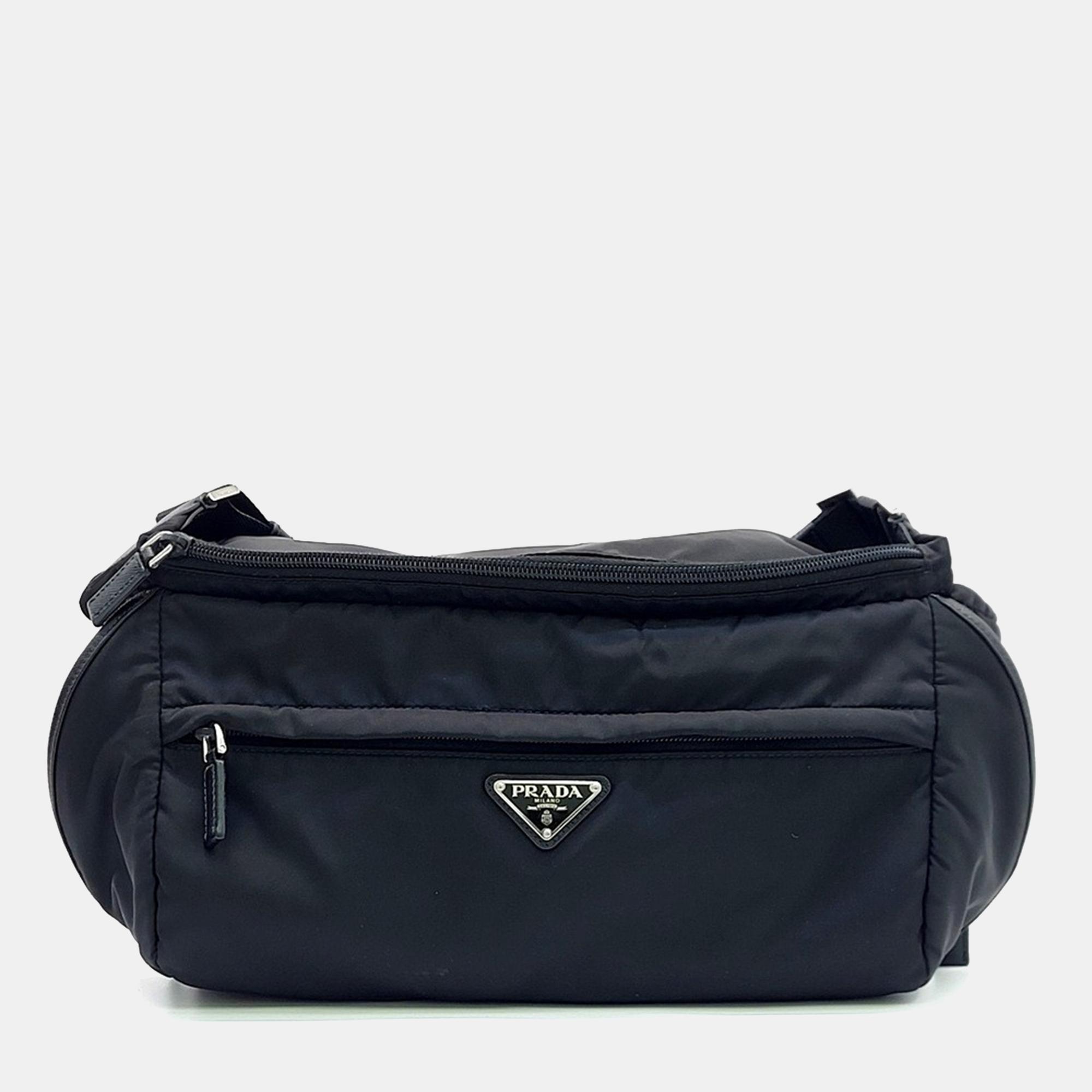 

Prada Black Nylon Re-Nylon Bike Bag