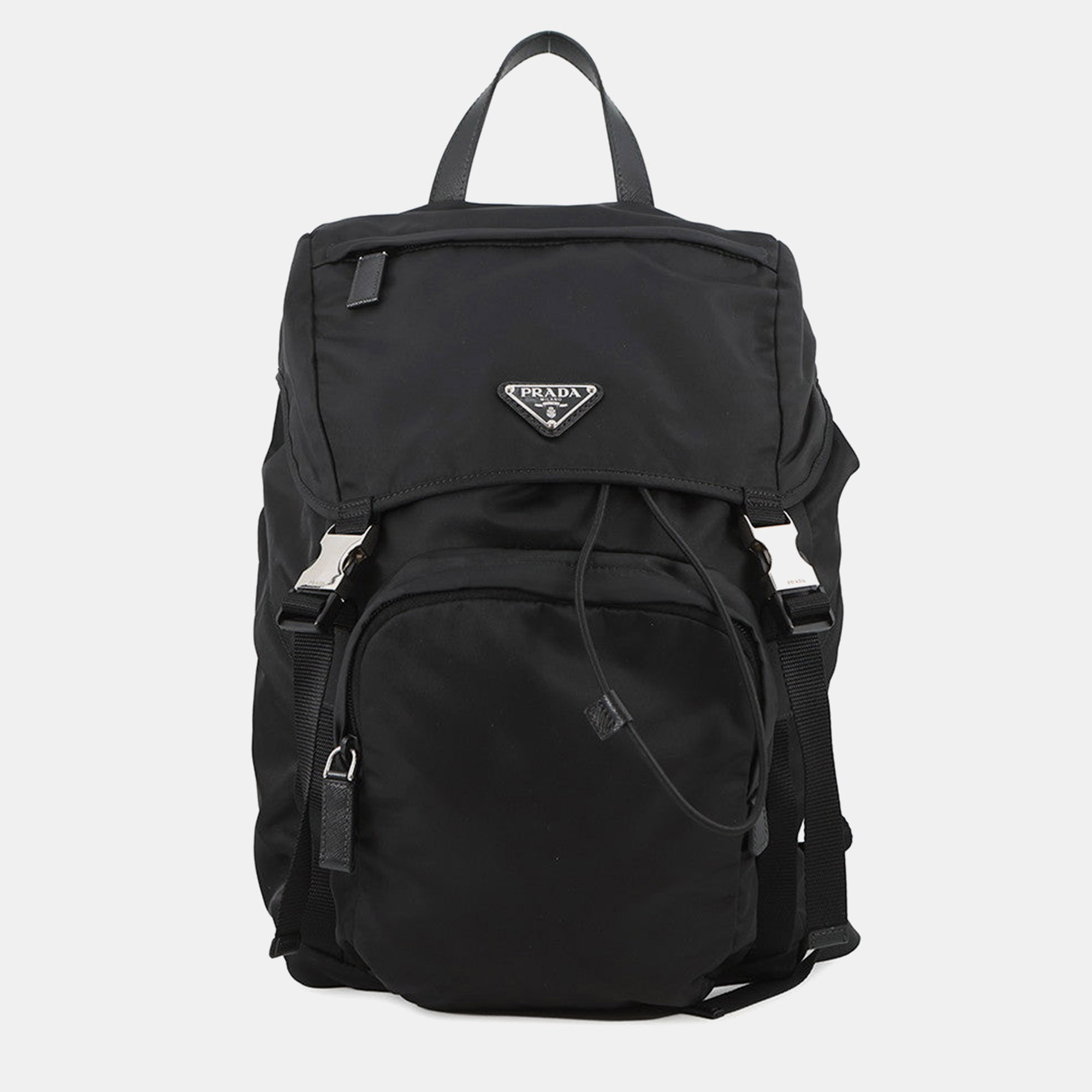 

Prada Re-Nylon Backpack Black Nylon Leather