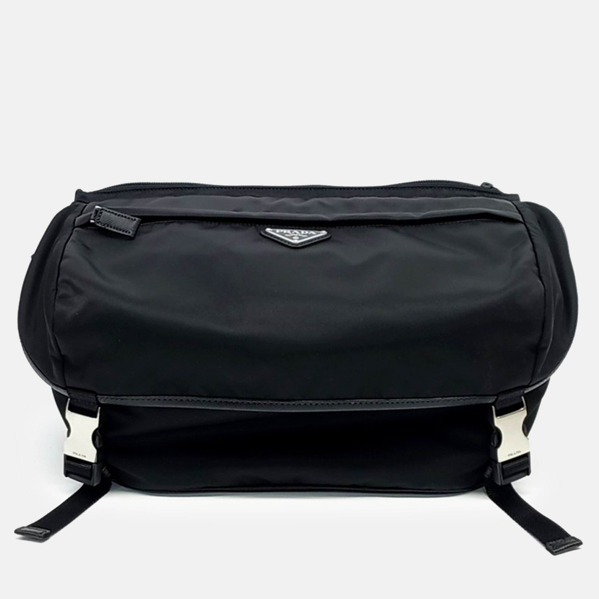 

Prada Black Nylon Bike Bag Large