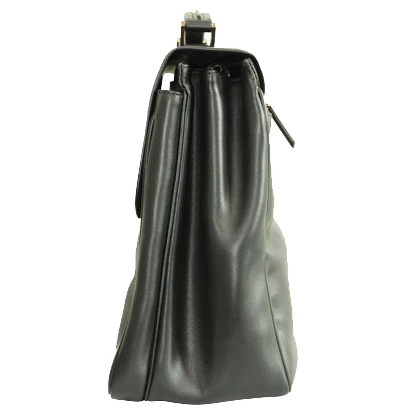 

Prada Black Leather Laptop Bag