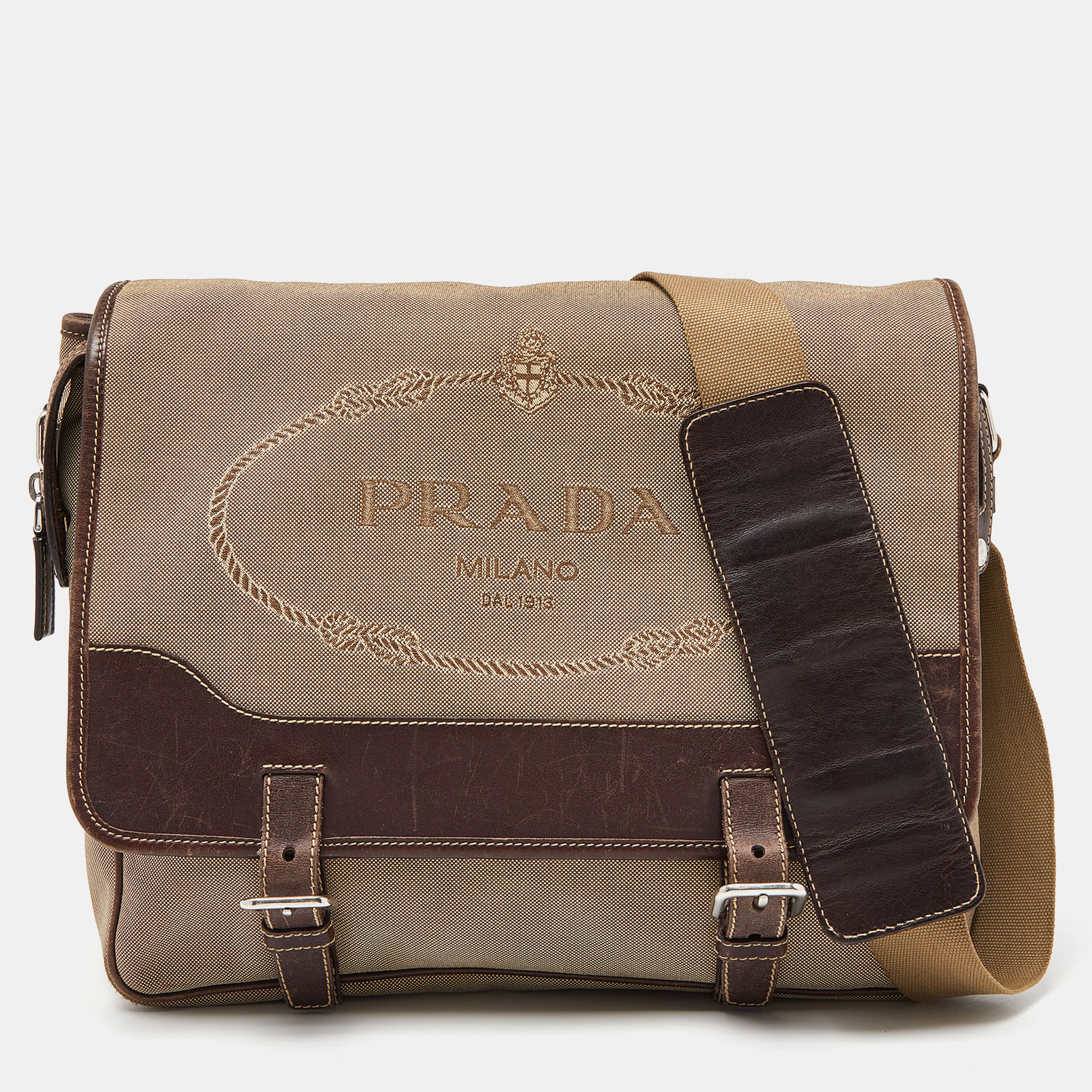 Prada Pre-owned Women's Fabric Shoulder Bag