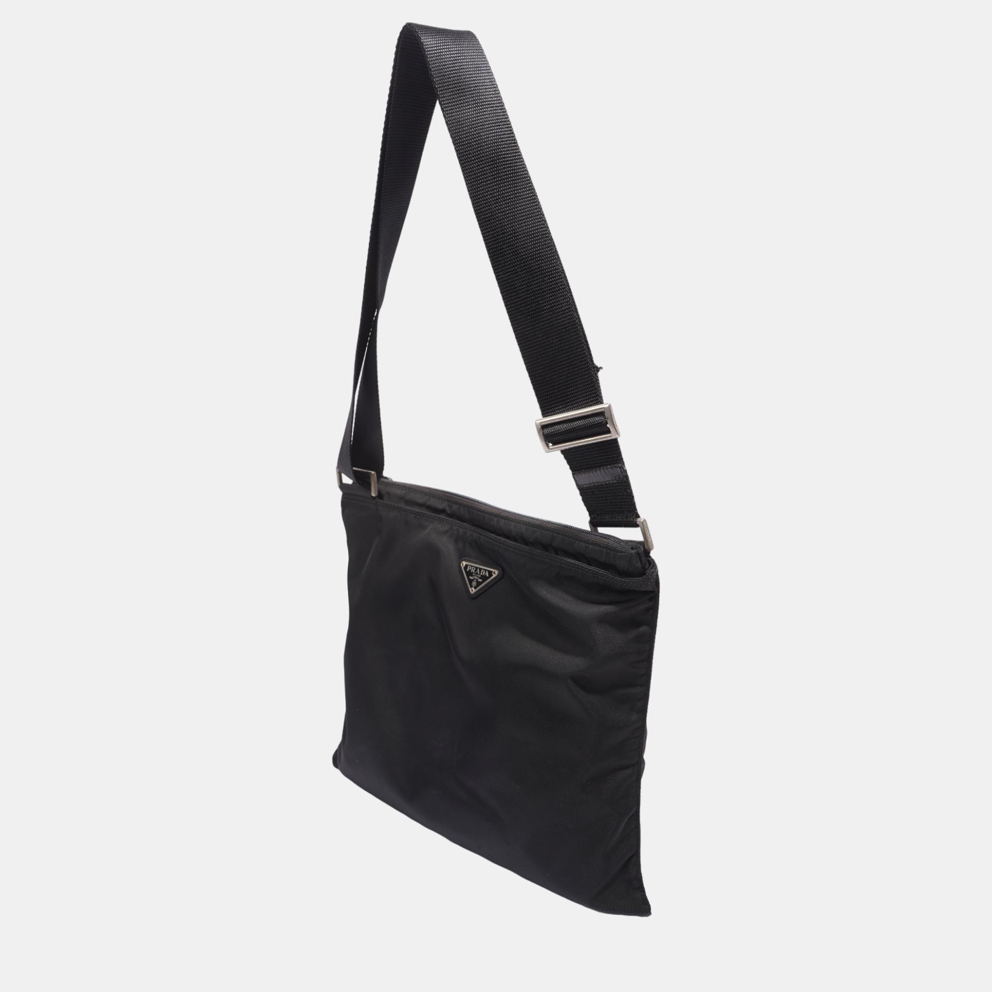 

Prada Tessuto Bag Black Re Nylon