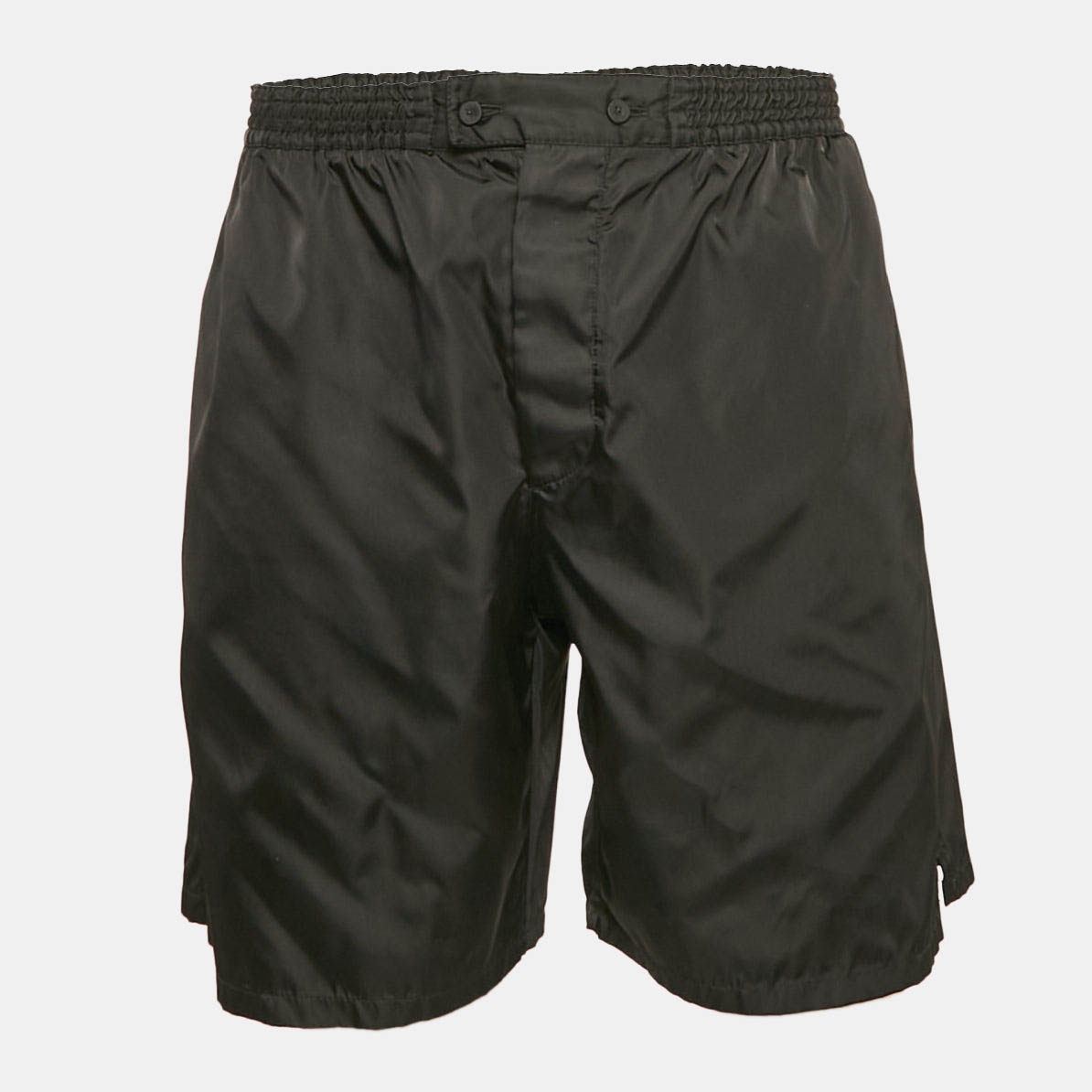 

Prada Black Re-Nylon Bermuda Shorts S