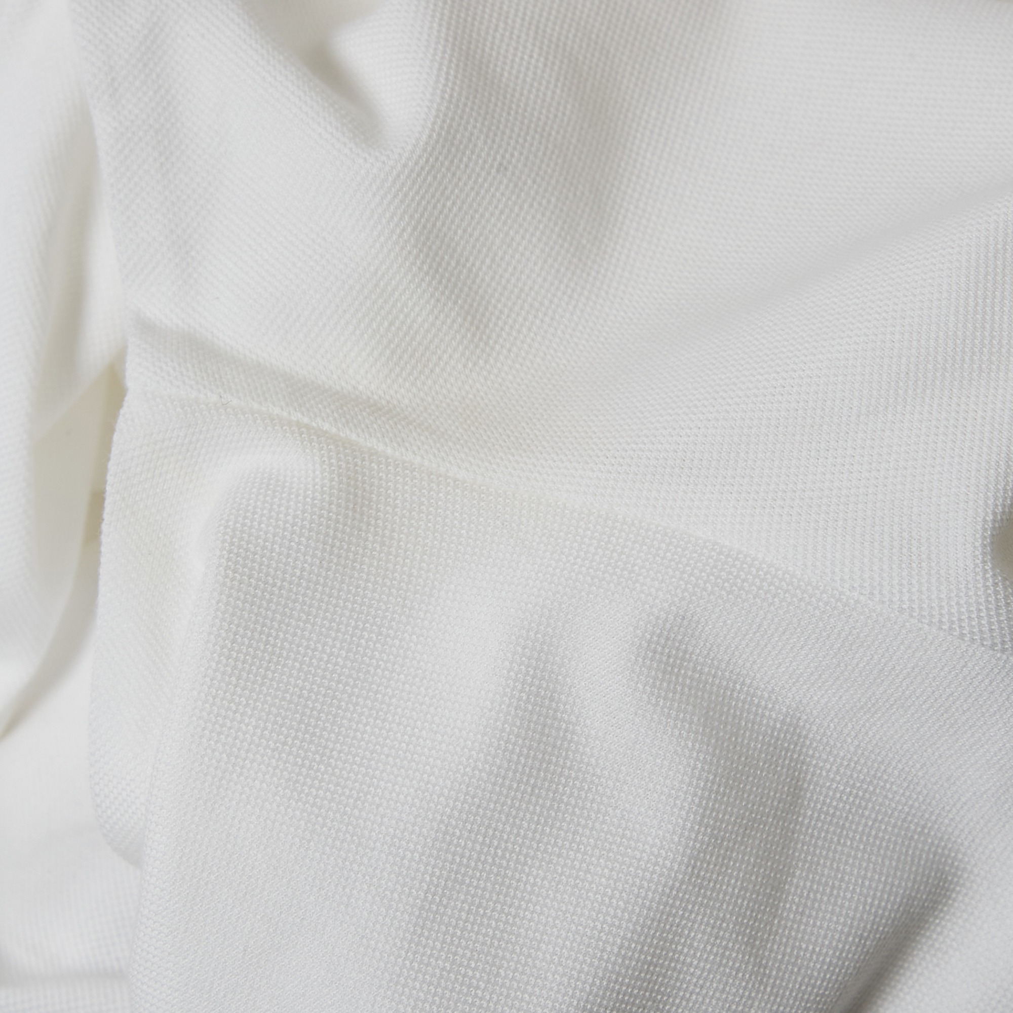Prada White Cotton Pique Polo T-Shirt L 