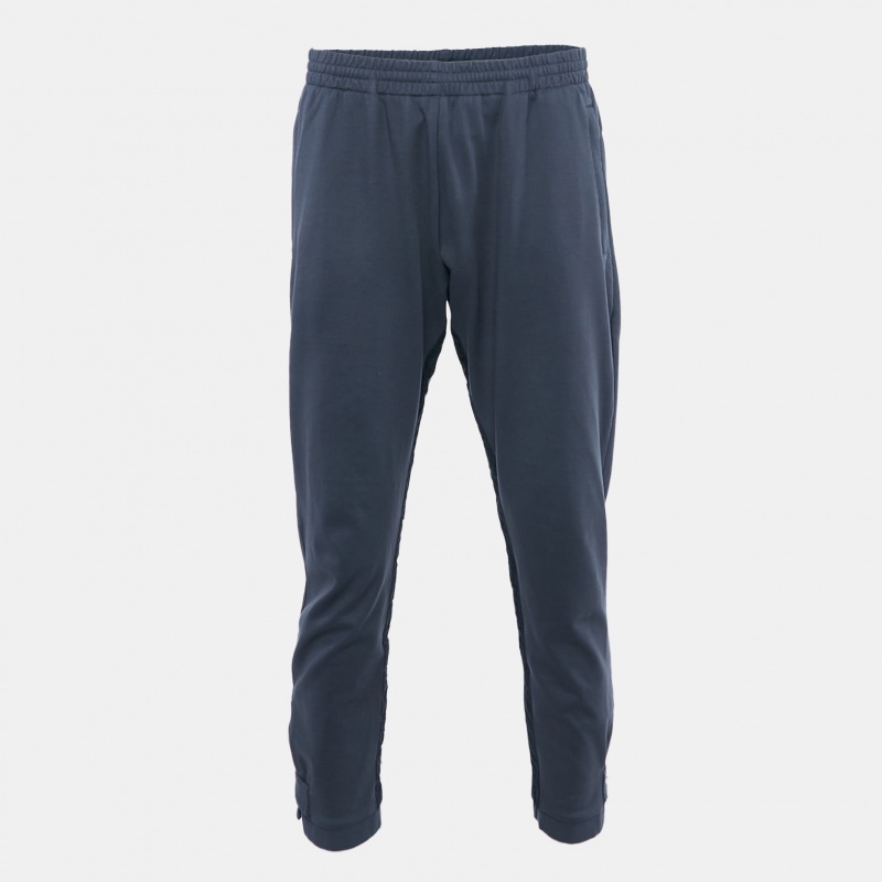 

Prada Navy Blue Knit Side Trimmed Joggers L