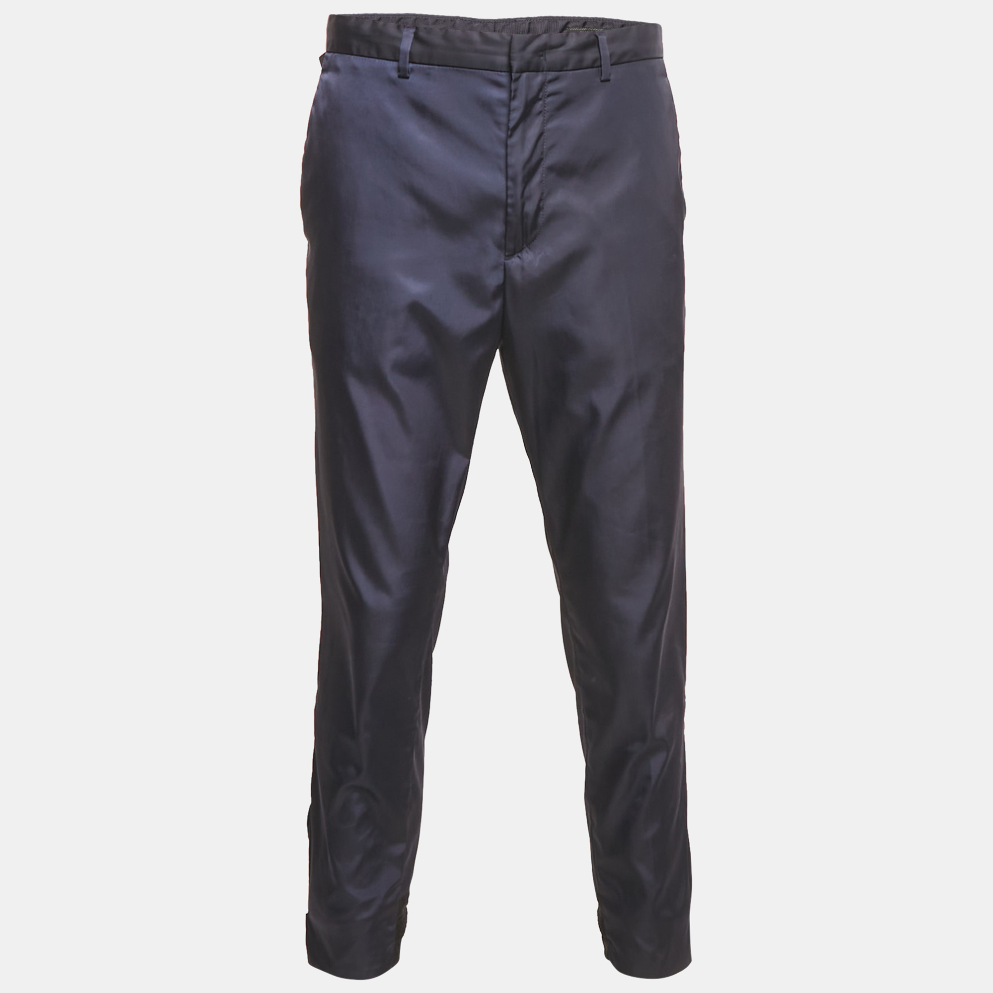 

Prada Navy Blue Nylon Pants XL