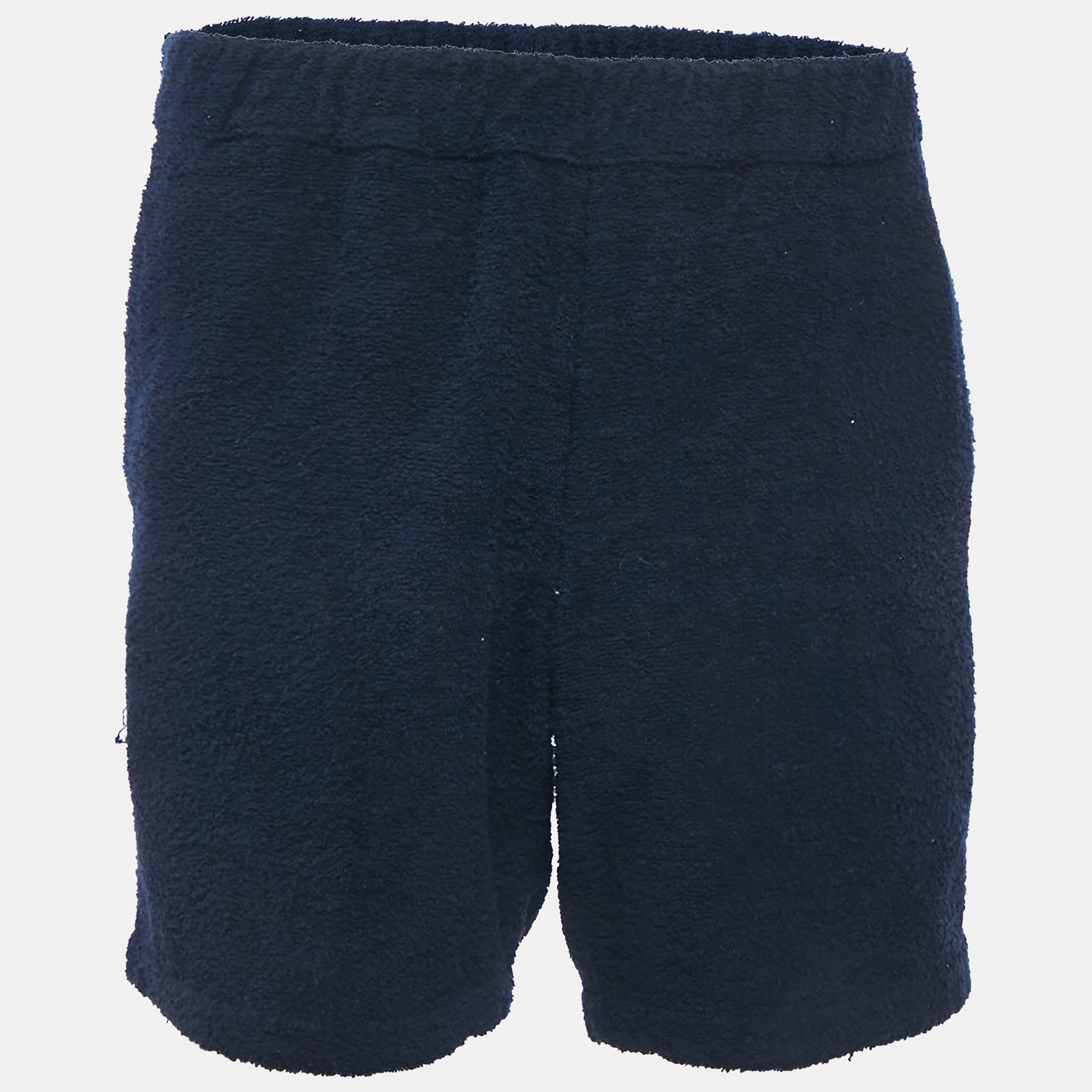 

Prada Navy Blue Terry Cotton Shorts L