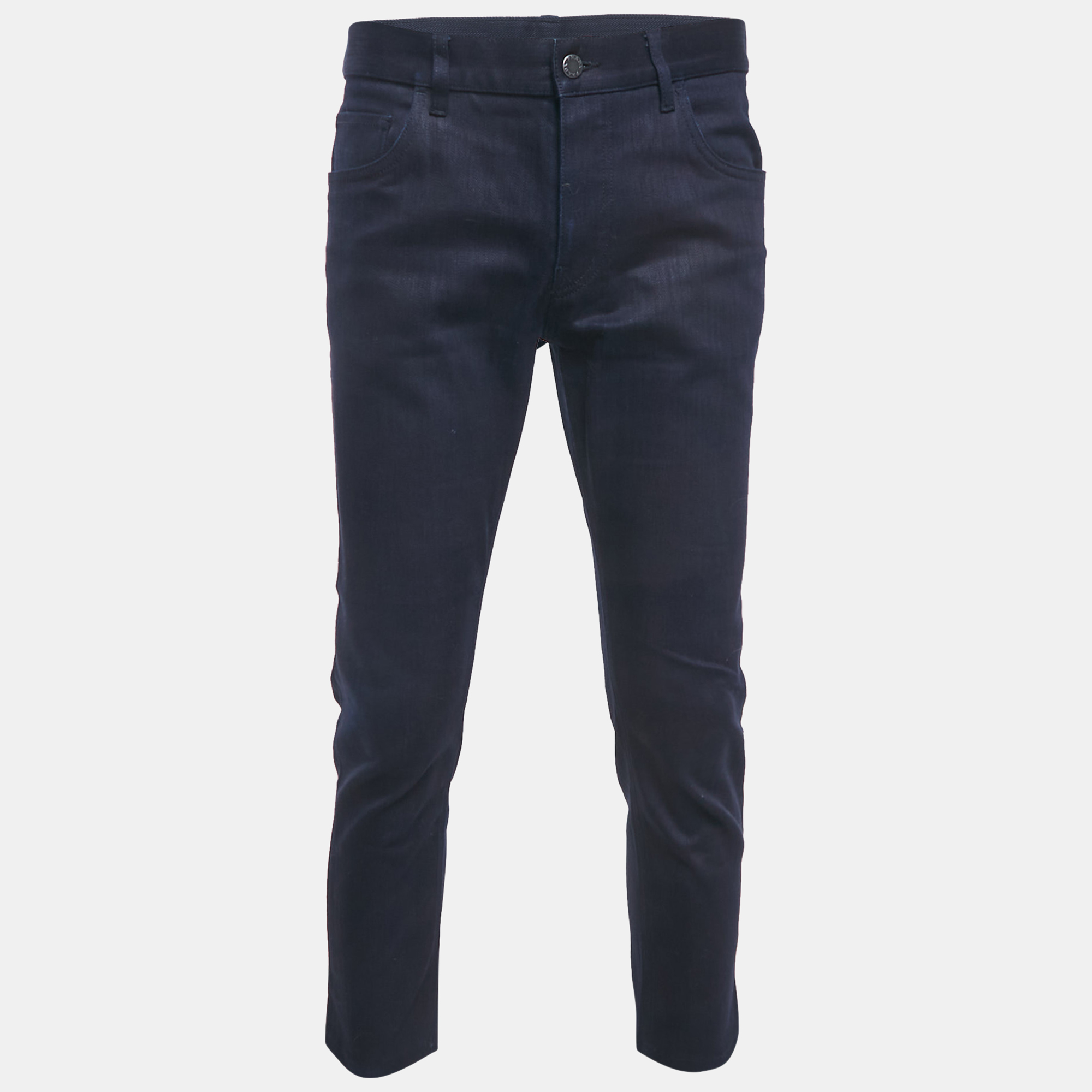 

Prada Dark Blue Denim Jeans L Waist 33"