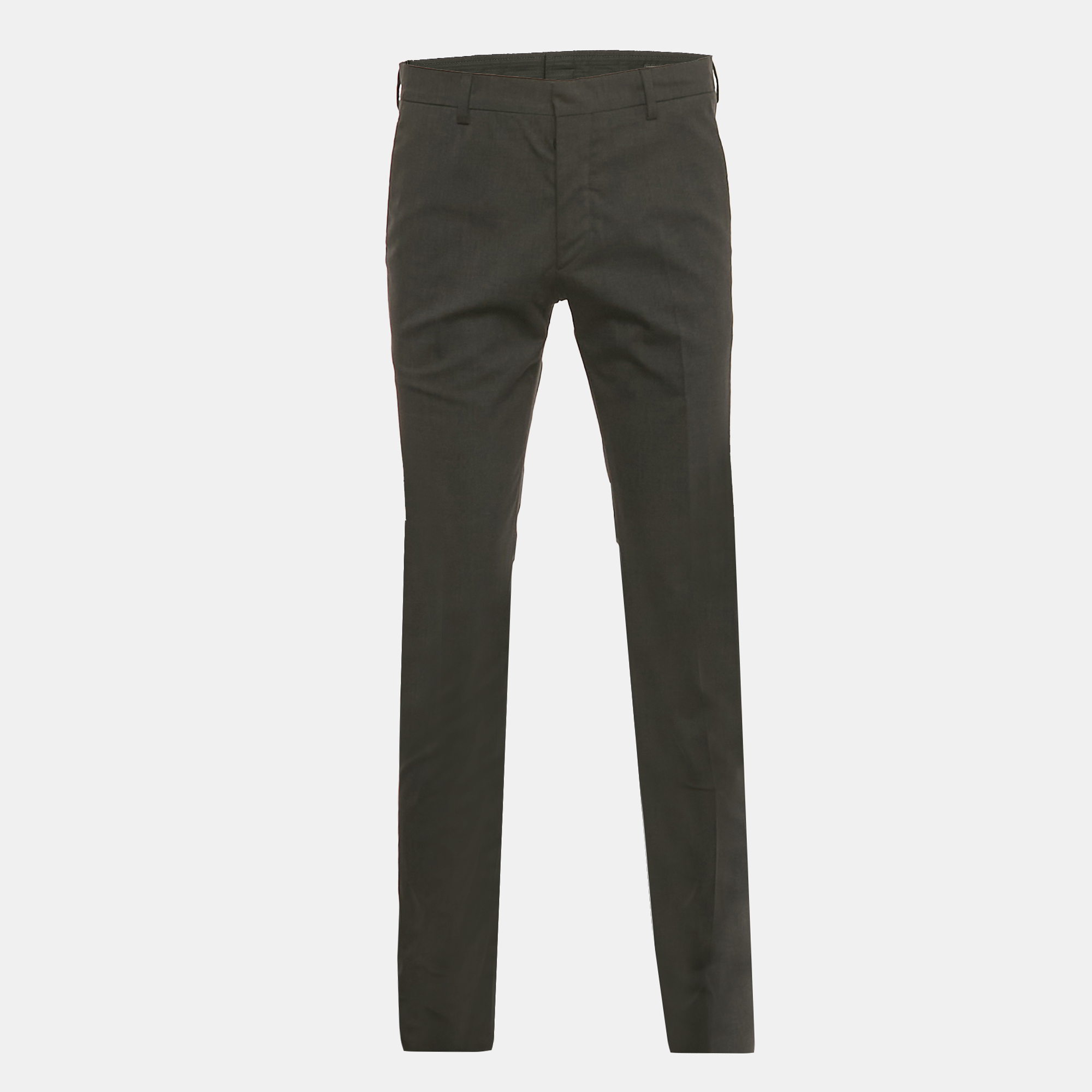 

Prada Black Wool Tailored Trousers S