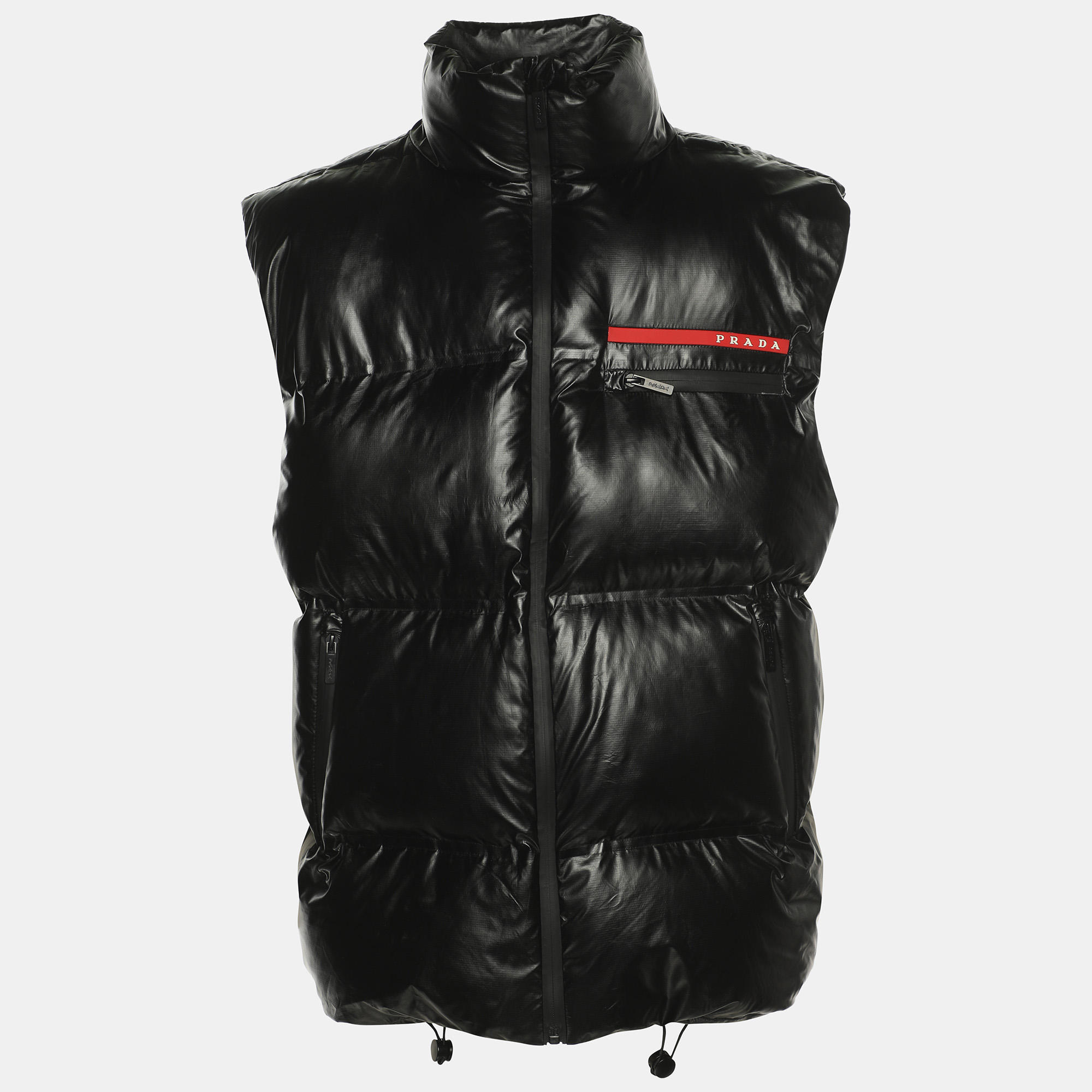 

Prada Black Light Re-Nylon Down Vest