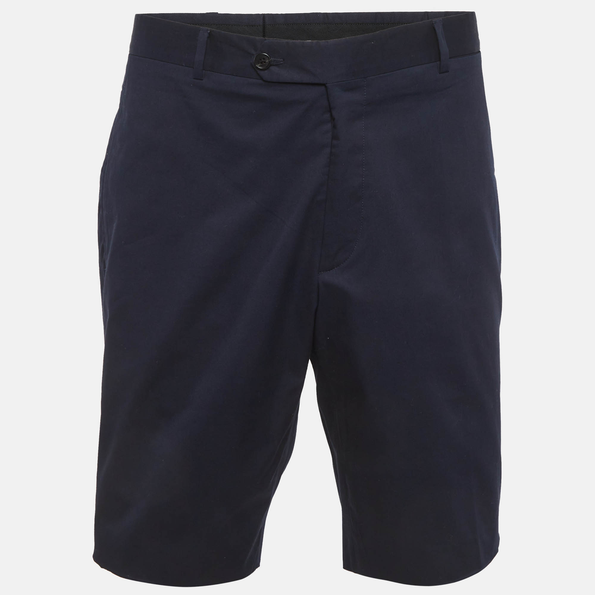 

Prada Navy Blue Cotton Chino Shorts XXXL