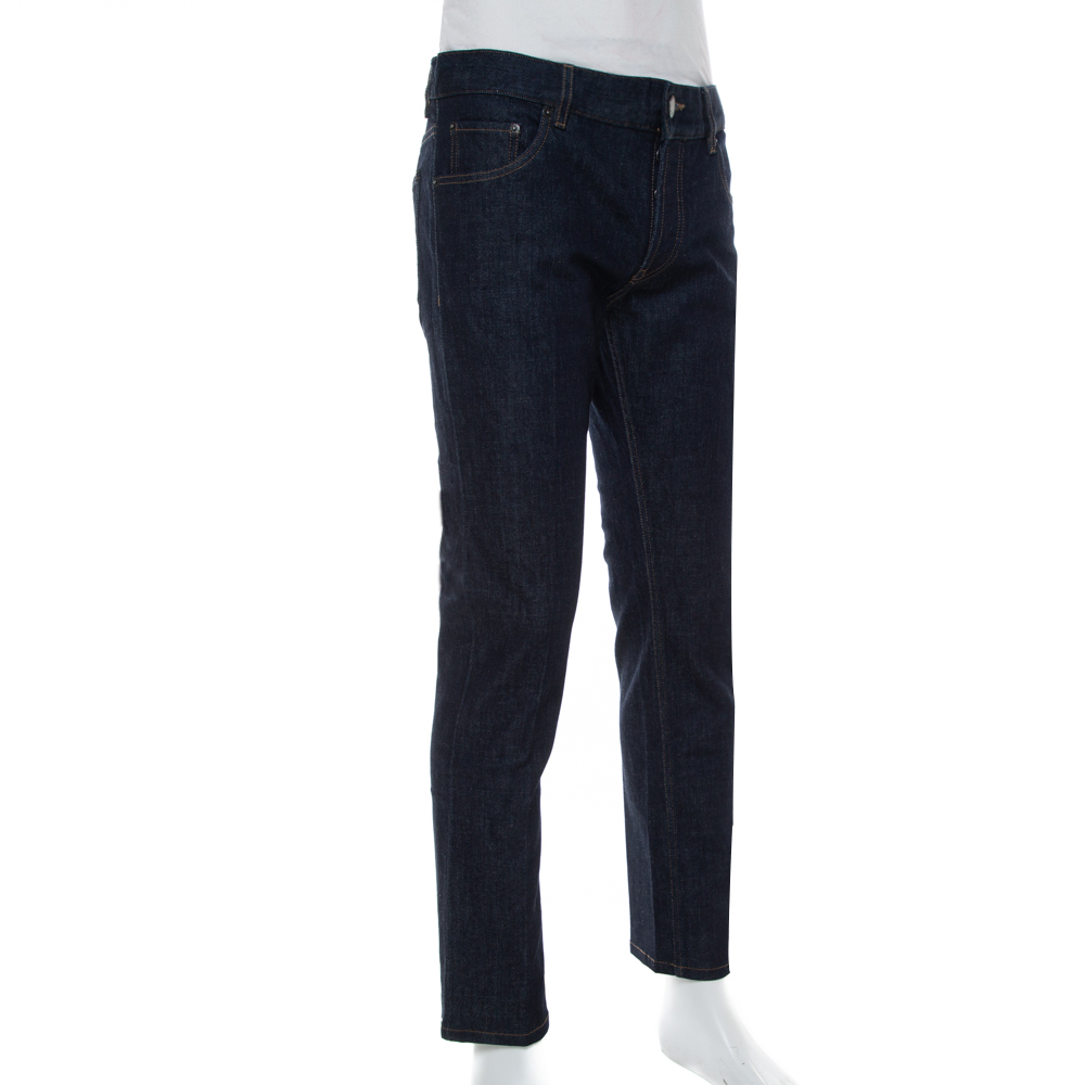 

Prada Navy Blue Denim Tight Fit Jeans