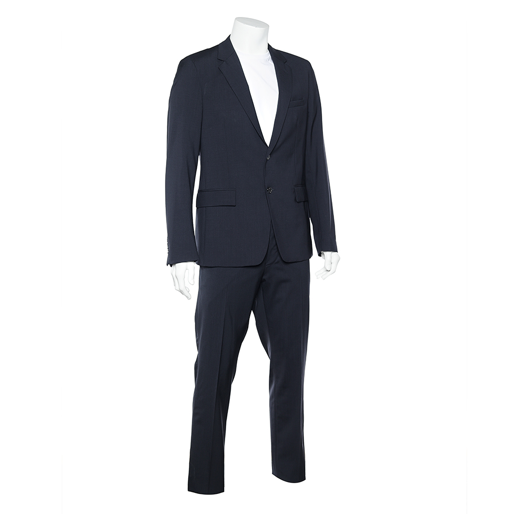 

Prada Black Wool Tailored Suit