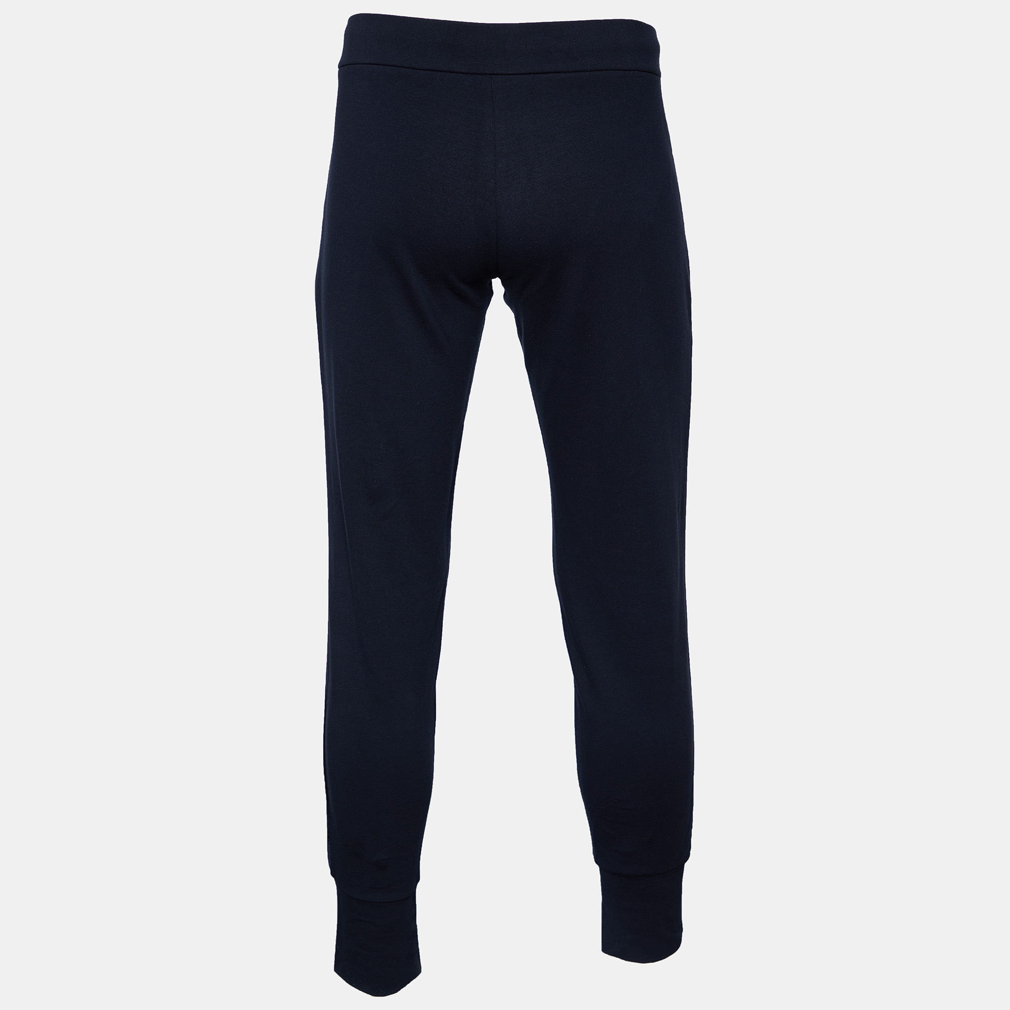 

Prada Navy Blue Cotton Knit Pants