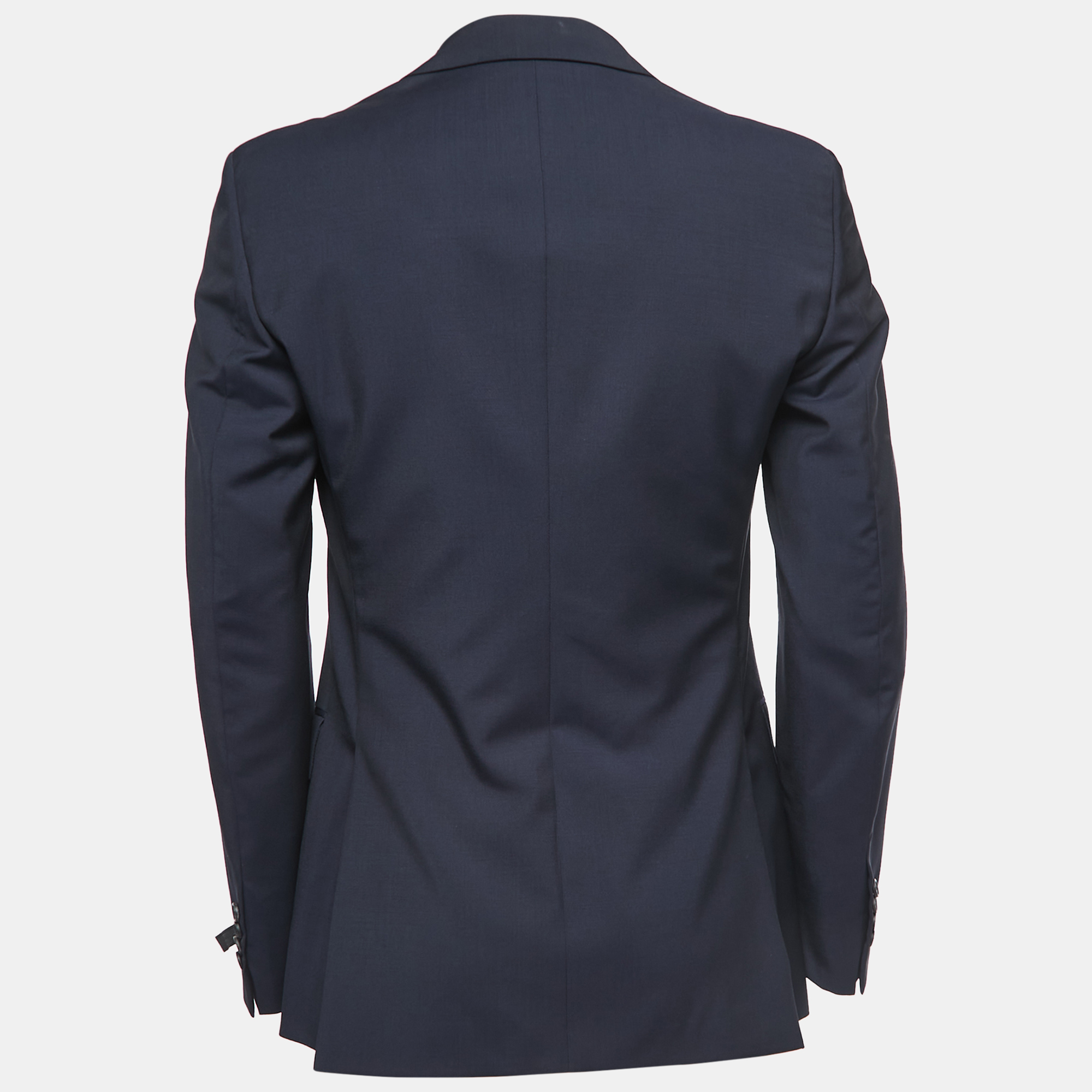

Prada Navy Blue Wool Single Breasted Blazer