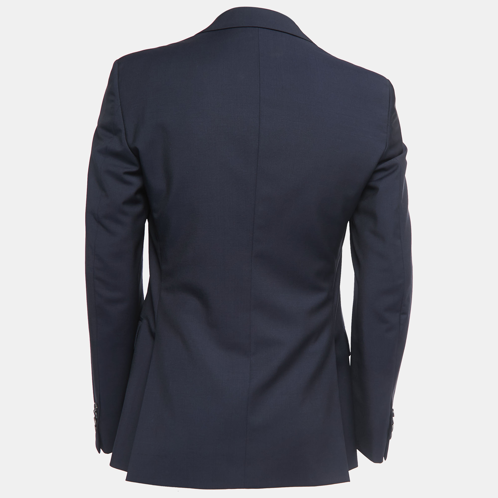 

Prada Navy Blue Wool Single Breasted Blazer