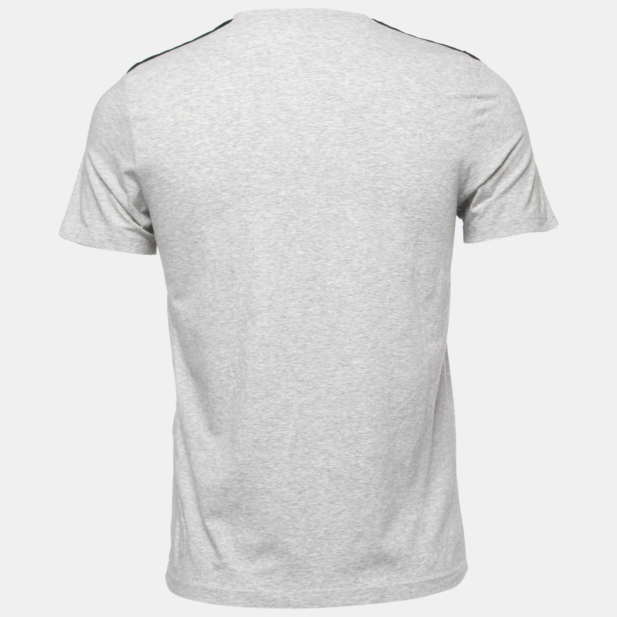 

Prada Grey Cotton Knit Pocket Detail T-Shirt