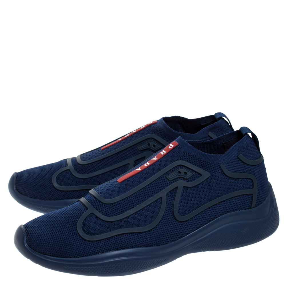 prada fabric trainers