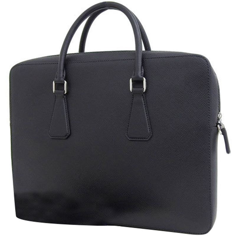 

Prada Black Saffiano Leather Briefcase