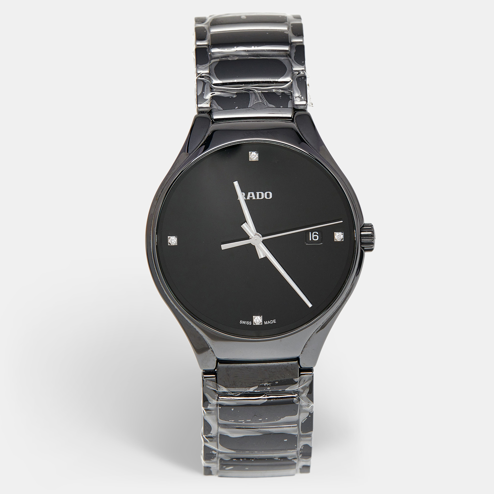 

Rado Black High-Tech Ceramic Titanium Diamond True R27238722 Men's Wristwatch