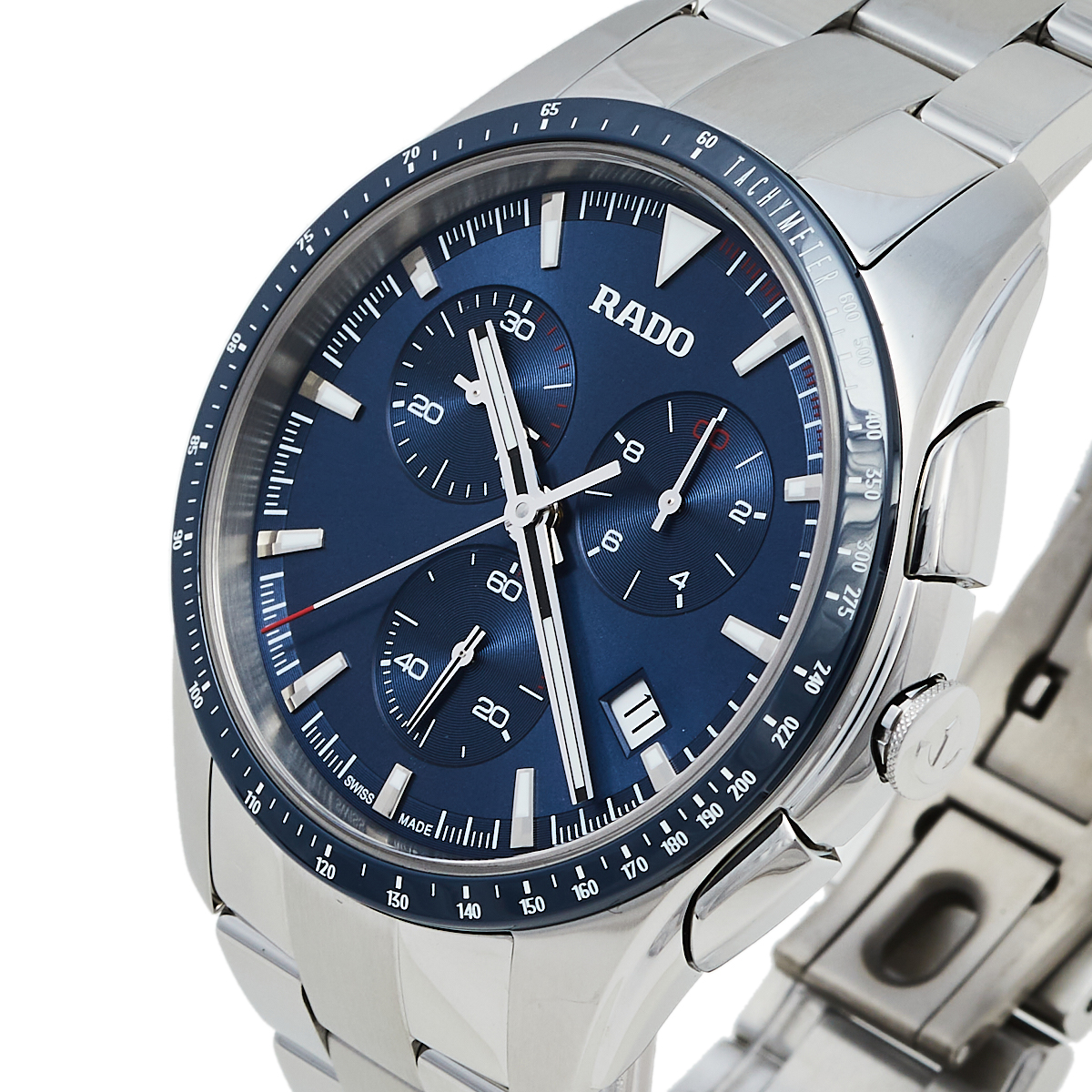 

Rado Blue Stainless Steel HyperChrome R32259203 Chrono Men's Wristwatch