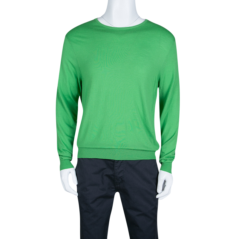

Ralph Lauren Parrot Green Long Sleeve Sweater