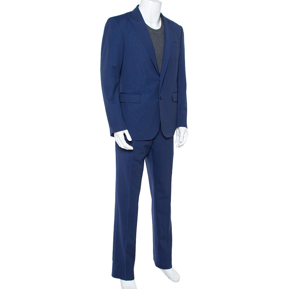 

Ralph Lauren Blue Wool Suit