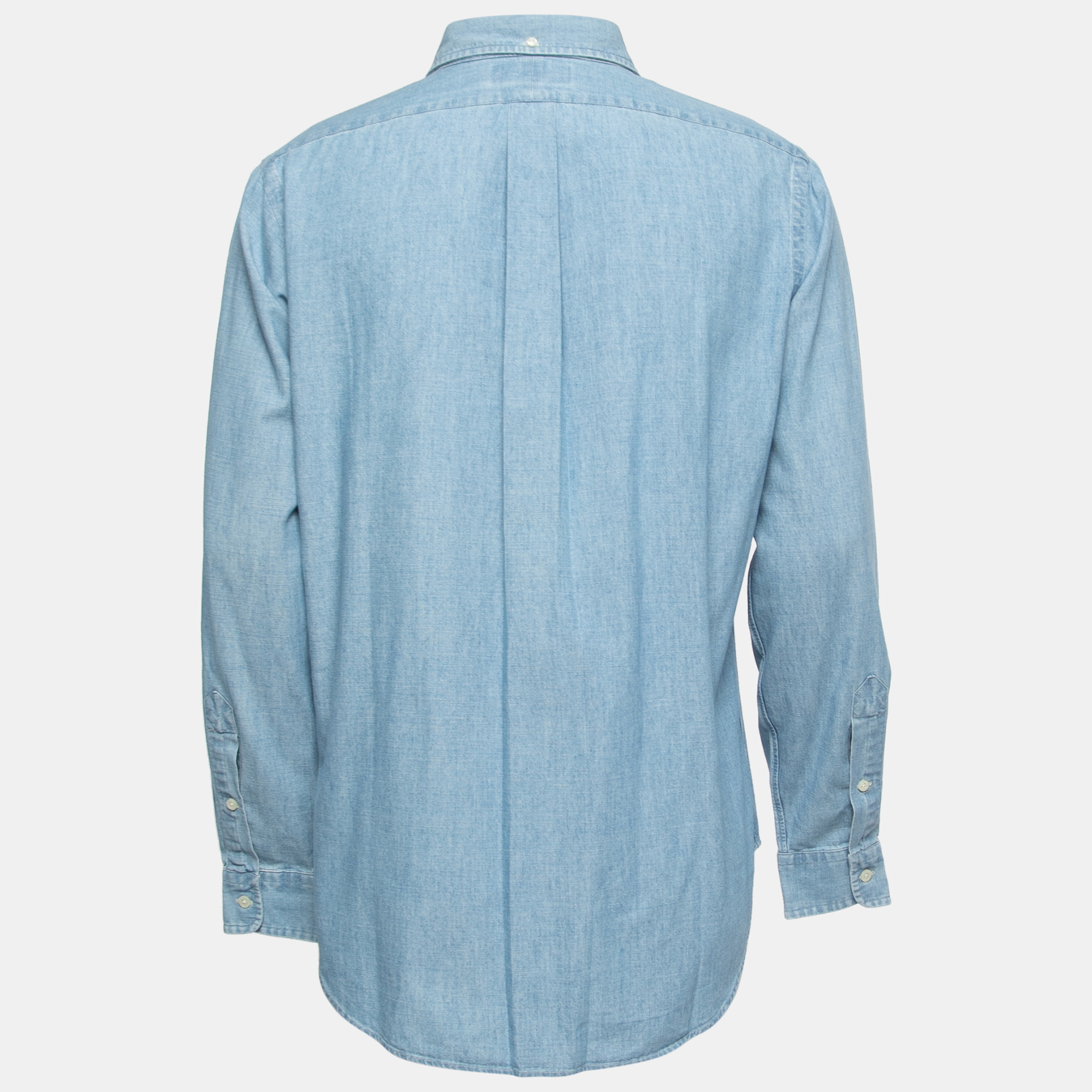 

Ralph Lauren Blue Denim Full Sleeve Classic Fit Shirt