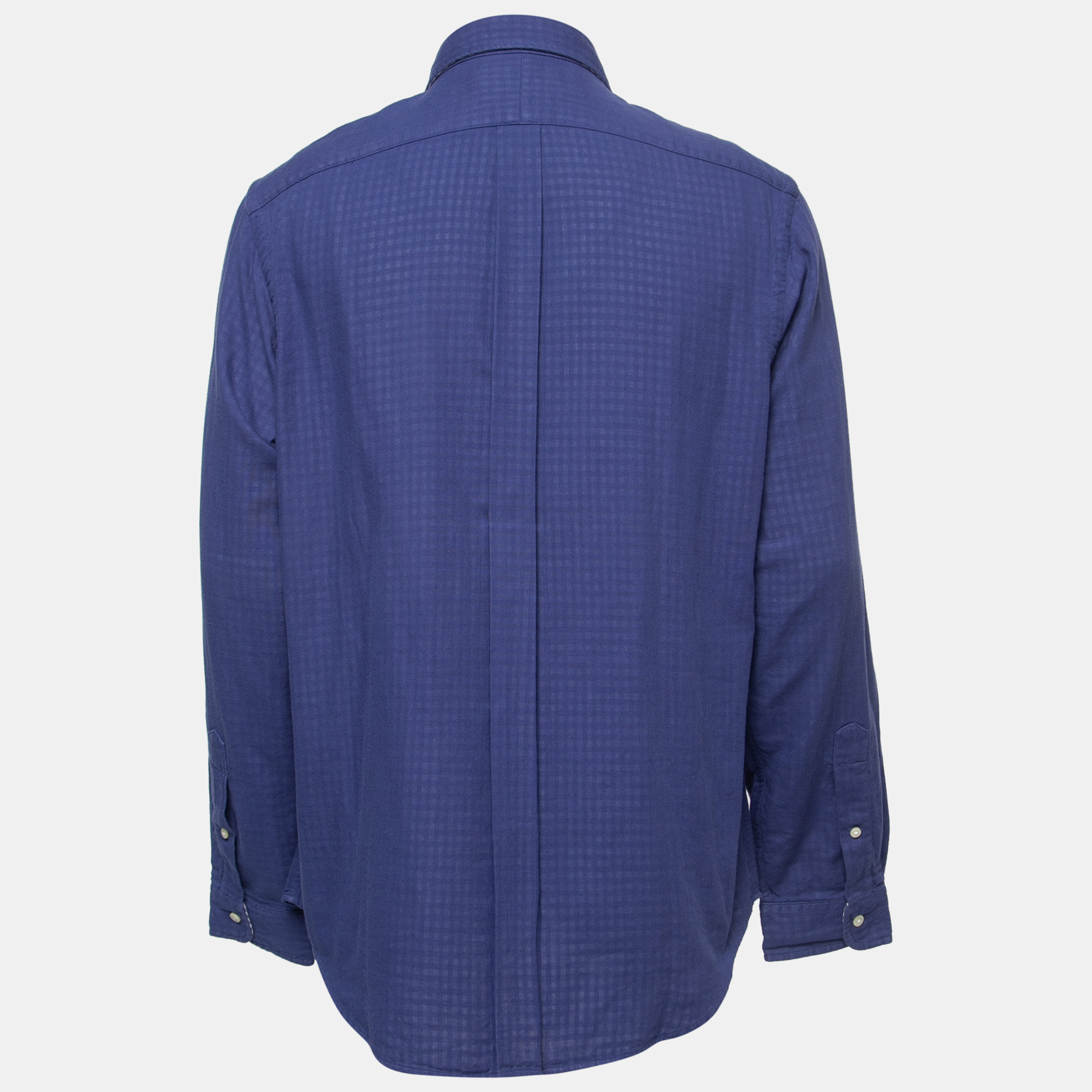 

Ralph Lauren Blue Cotton Button Down Shirt