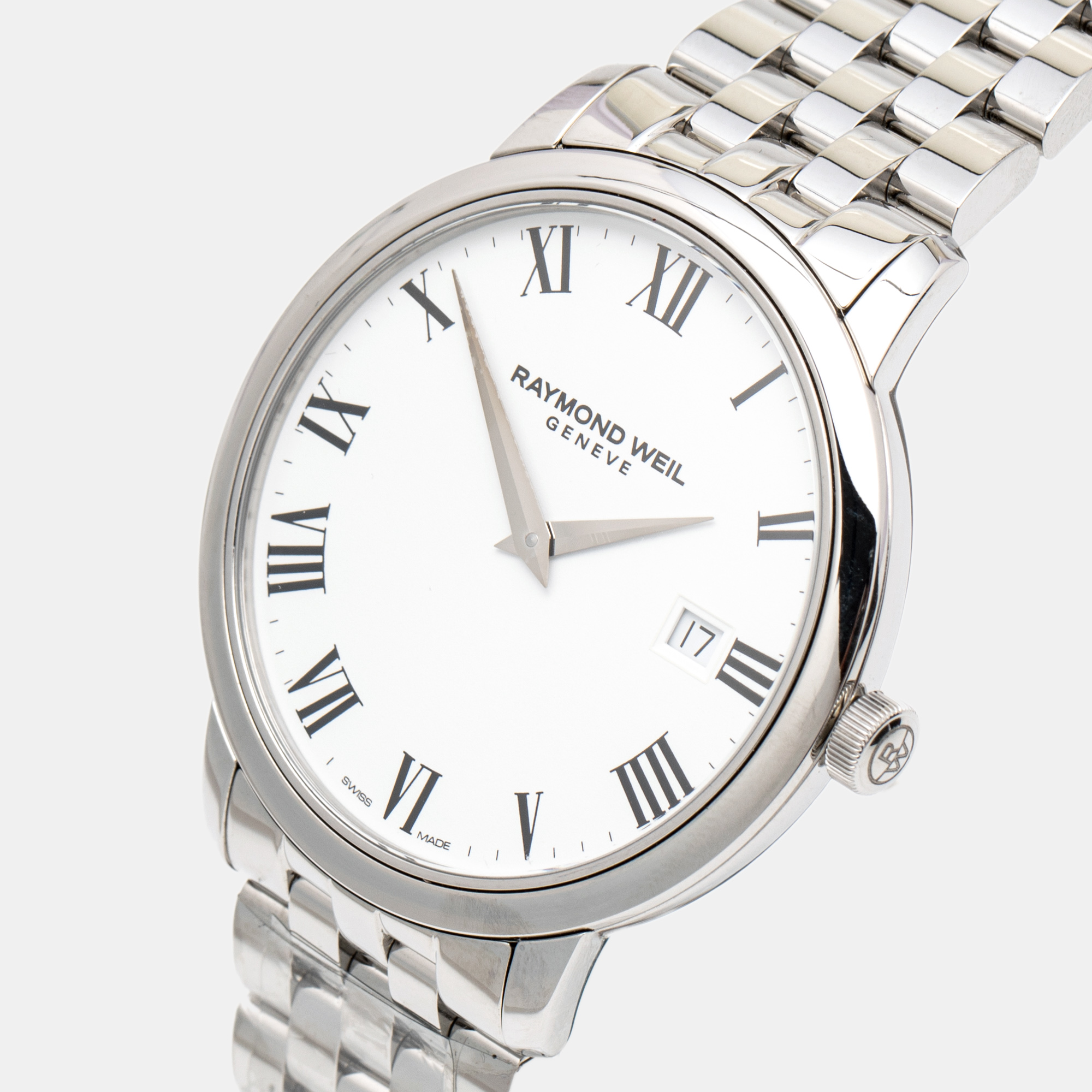 

Raymond Weil White Stainless Steel Toccata, Silver