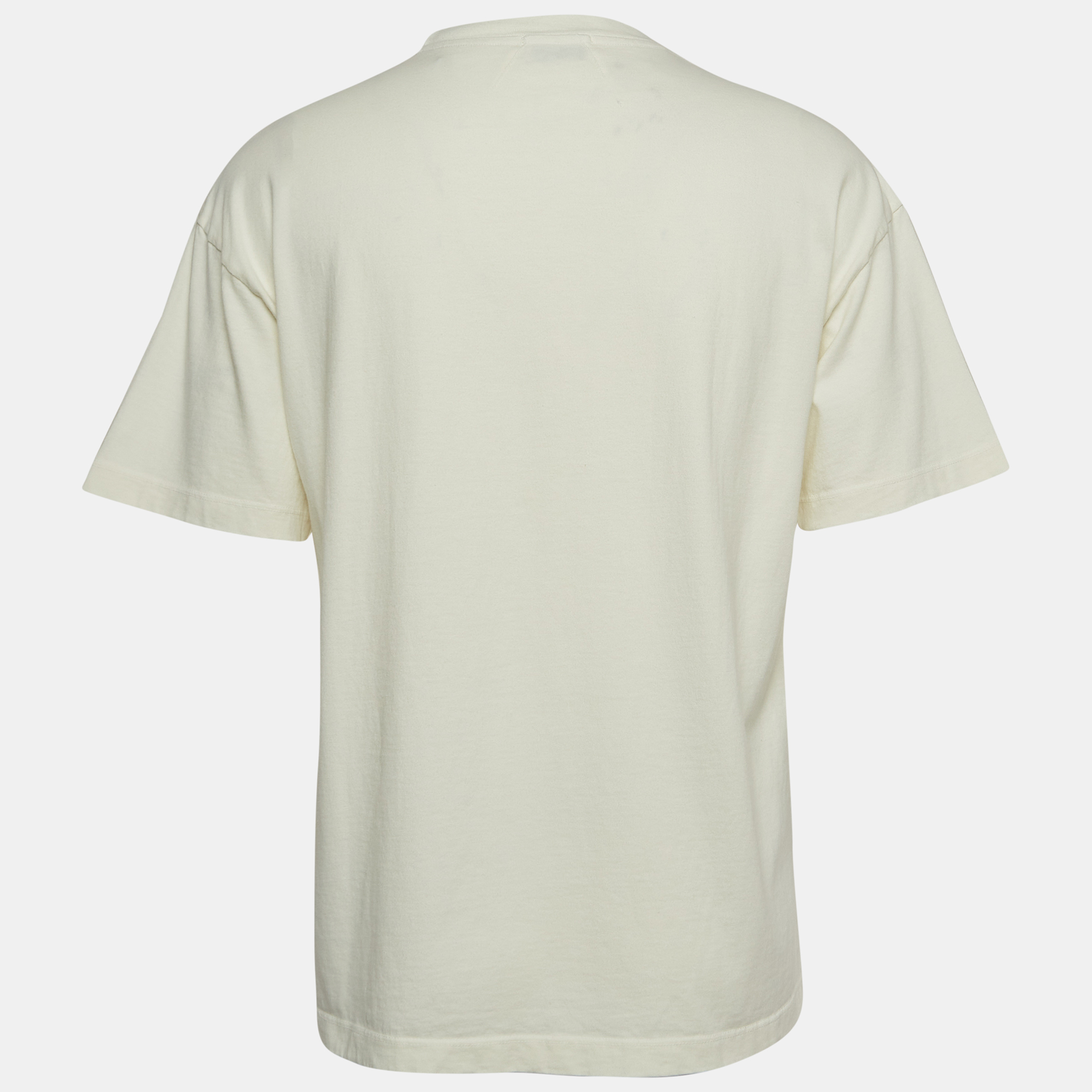 

Rhude White Vintage Print Cotton T-Shirt