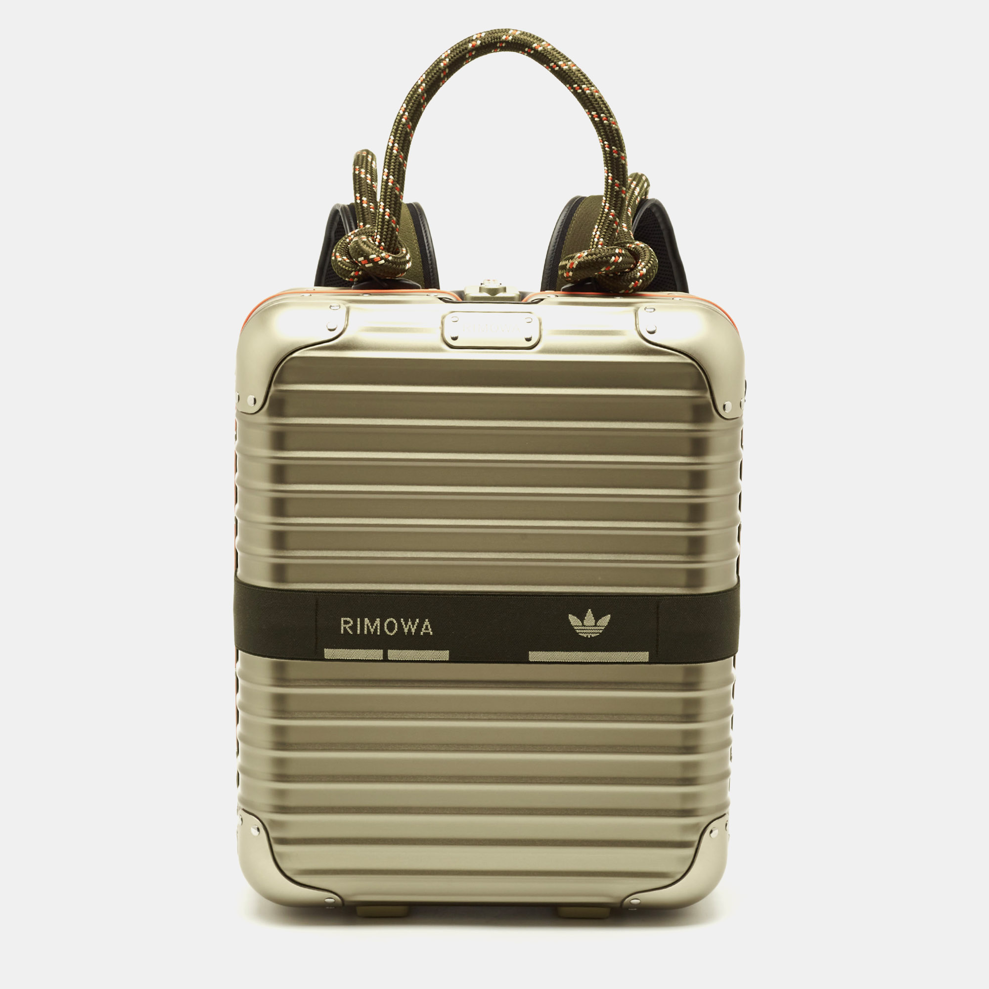 

Rimowa x Adidas Metallic Beige Aluminium NMD Backpack